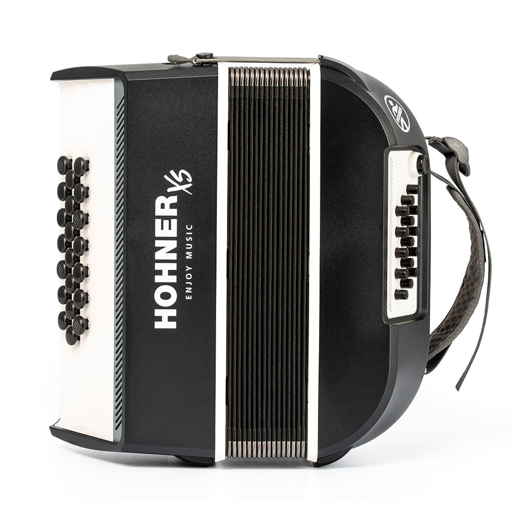 Acordeón Cromático Hohner XS Button A2931 - Dark Grey
