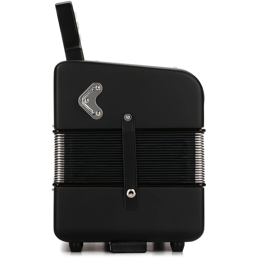 Acordeón Diatónico Hohner Compadre FBbEb - A48421 - Negro foto 5
