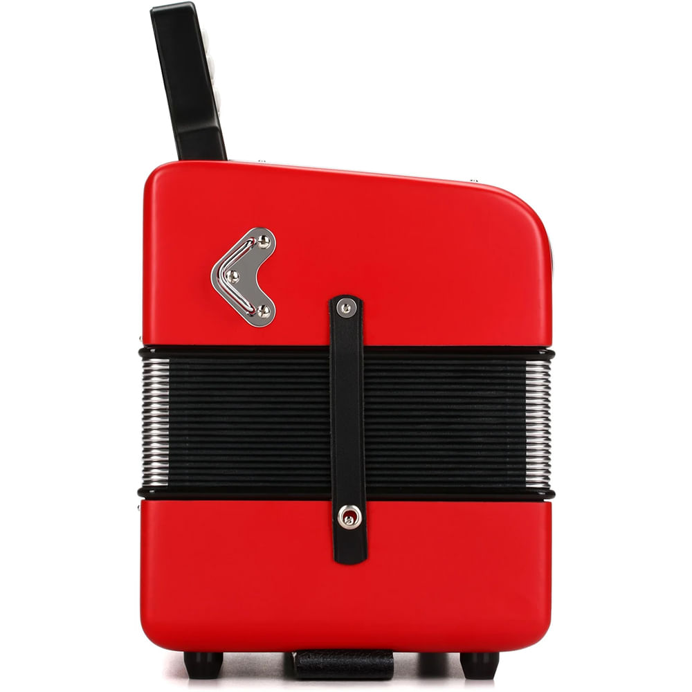 Acordeón Diatónico Hohner Compadre FBbEb - A48441 - Rojo foto 5