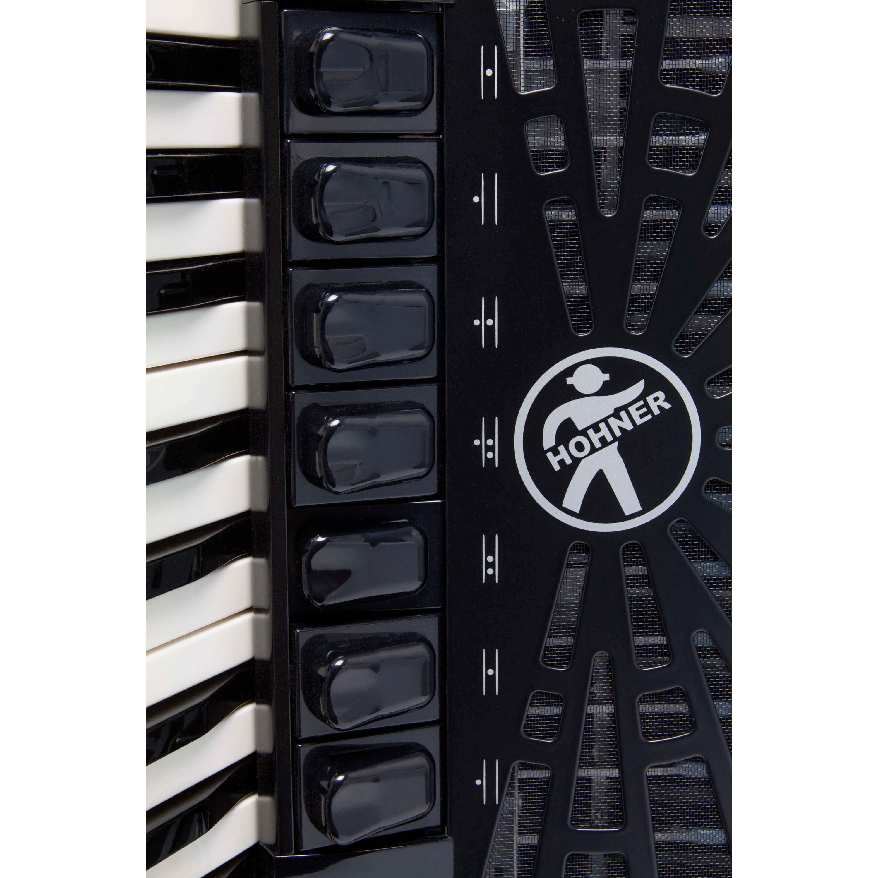 Acordeón Hohner Bravo III 120 A16822 - Black foto 3