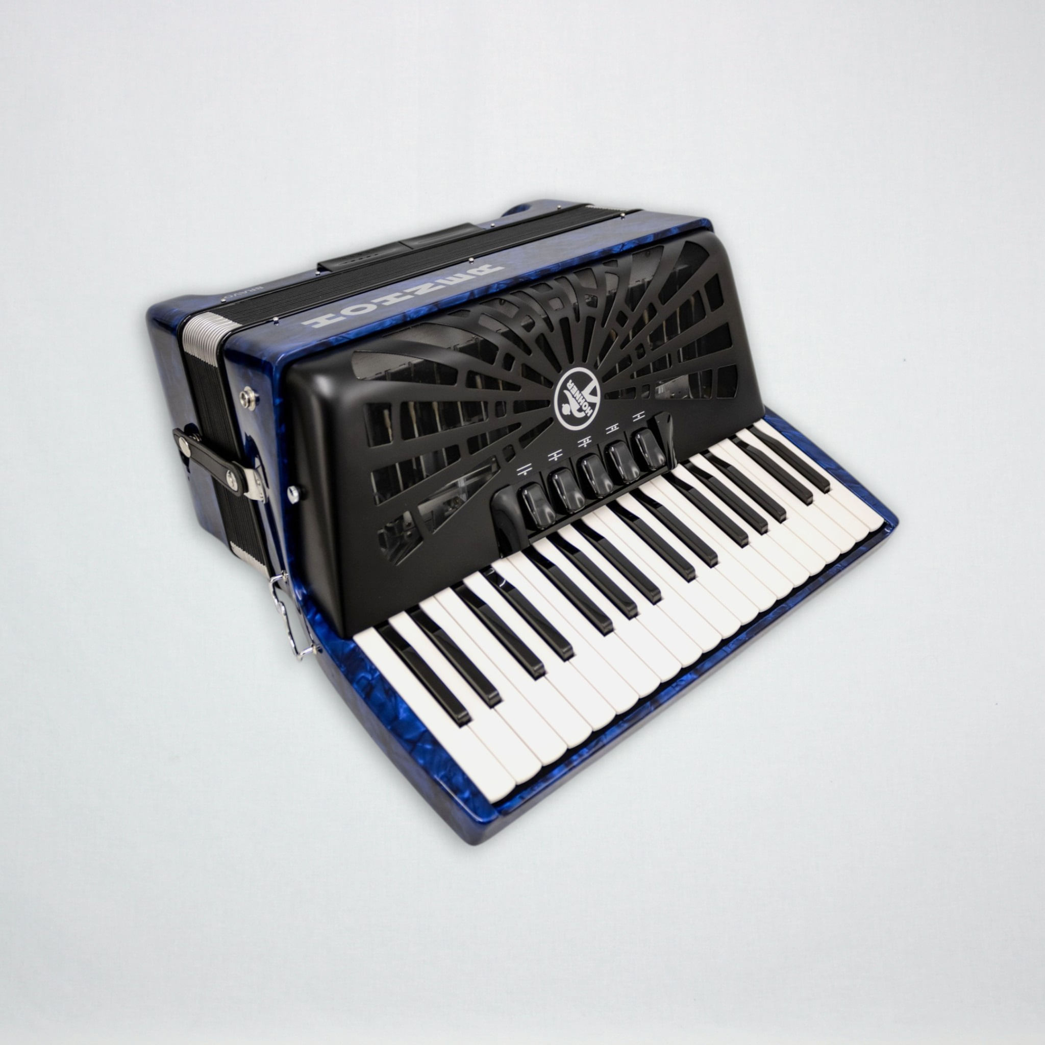 Acordeón Hohner Bravo III 72 A16642 - Deep Blue OPENBOX foto 4