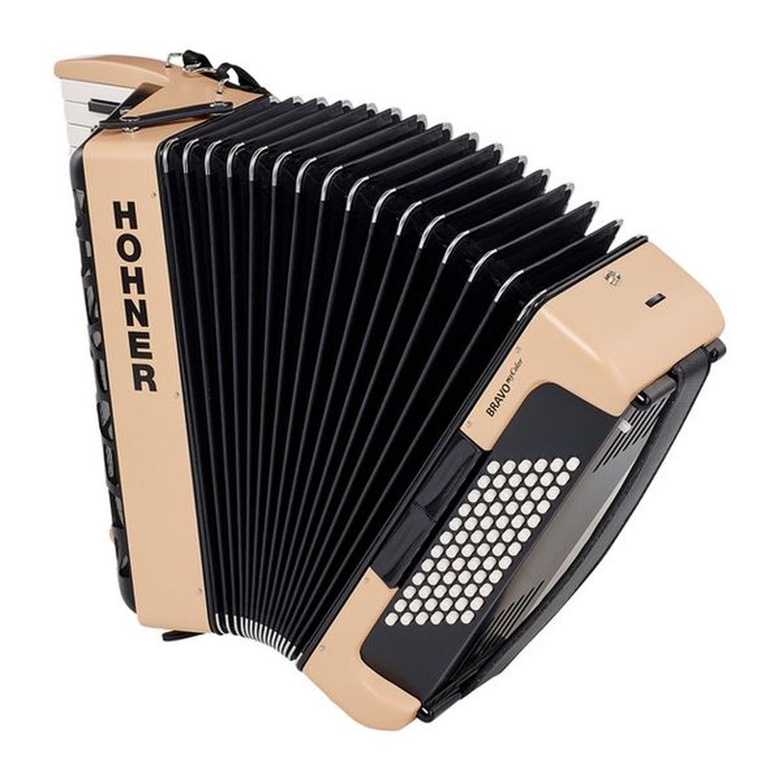 Acordeon Hohner Bravo My Color III 72 A166183 - Earth foto 3