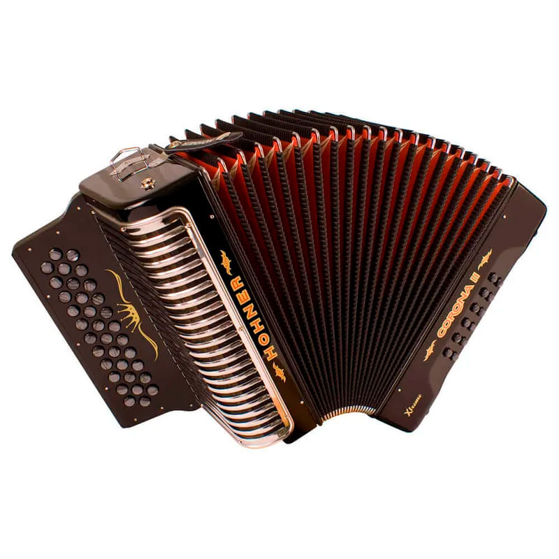 Acordeón Hohner Corona II Extreme - Black