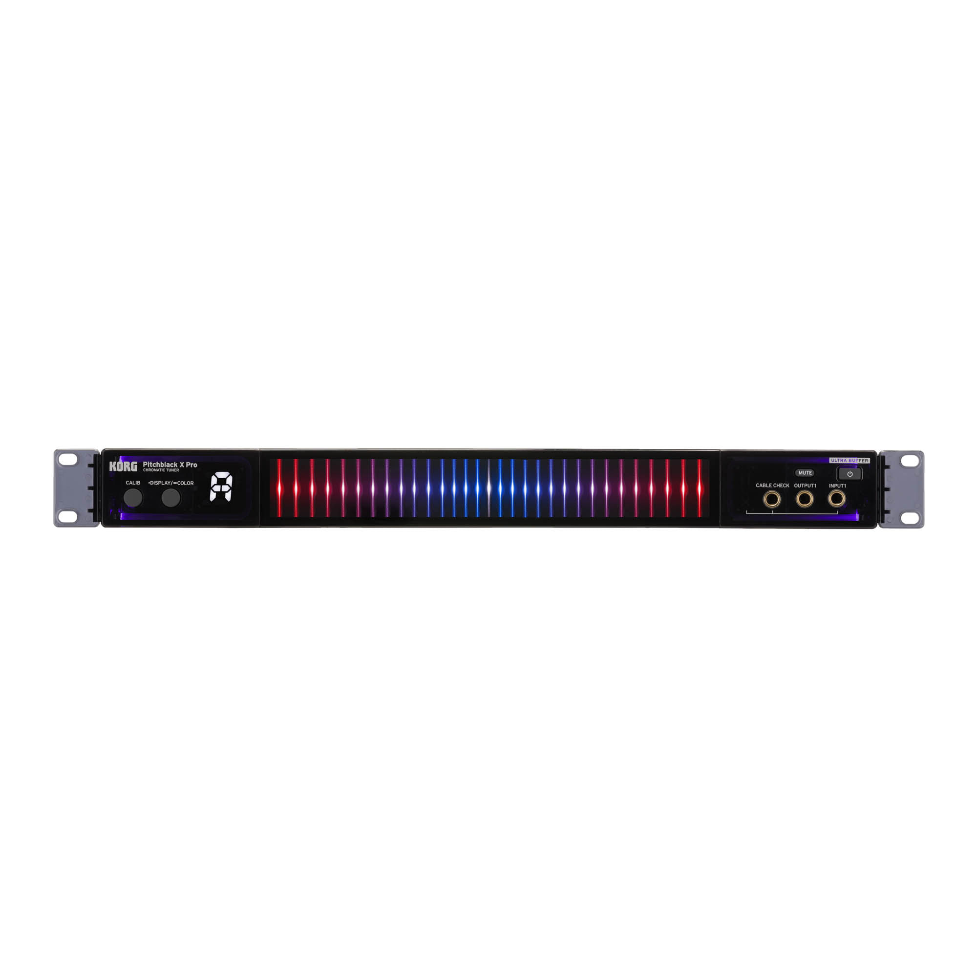Afinador buffer para rack Korg Pitchblack X pro