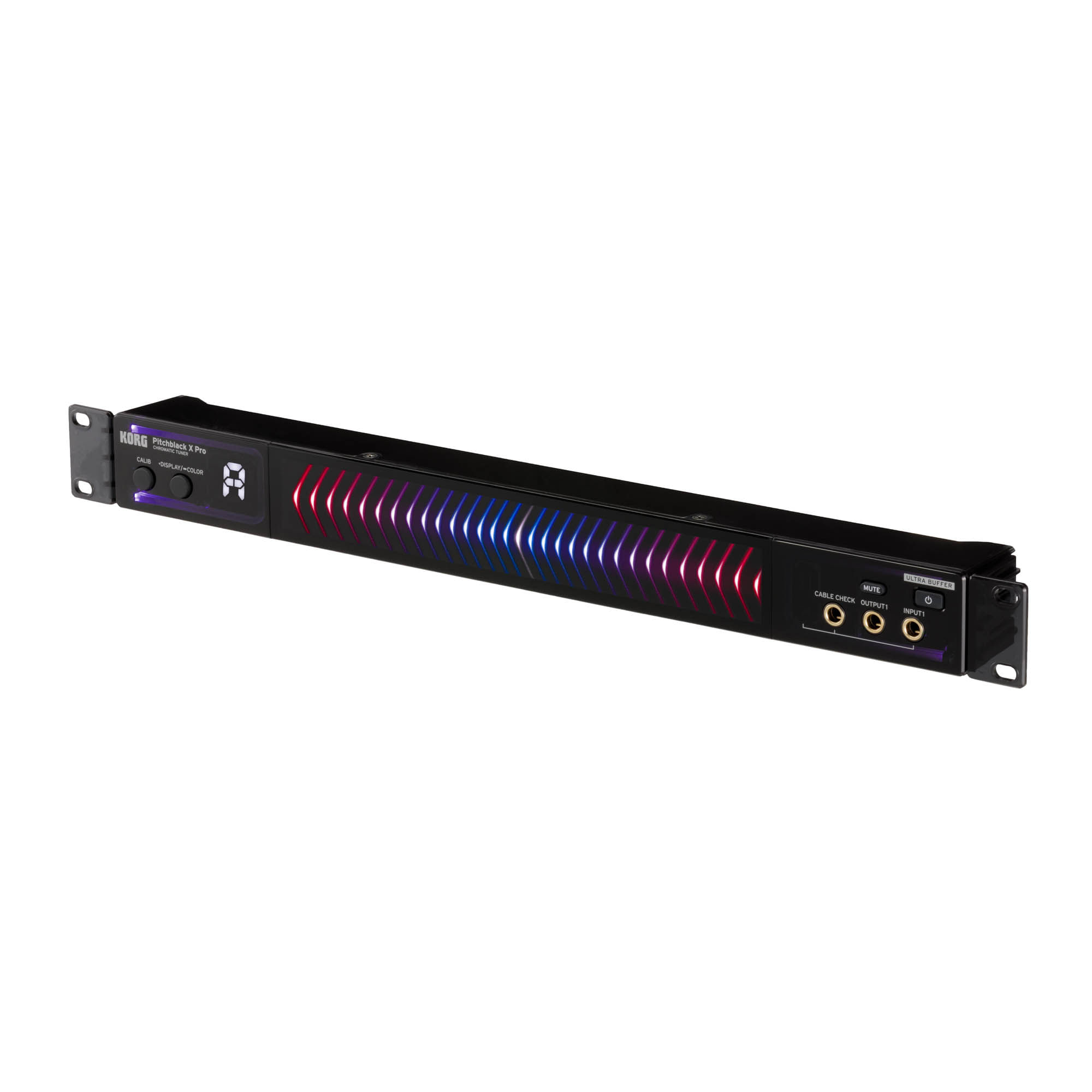 Afinador buffer para rack Korg Pitchblack X pro foto 2