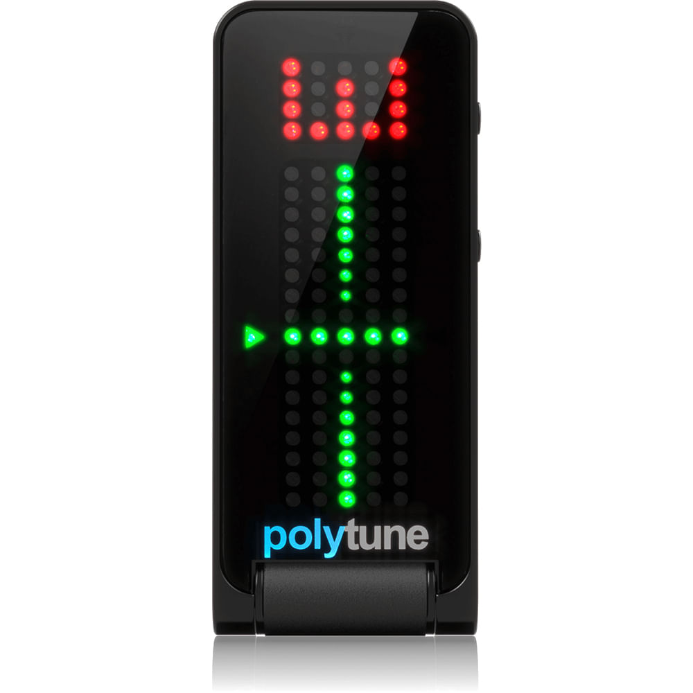 Afinador Cromático De Pinza TC Electronic Polytune Clip - Negro