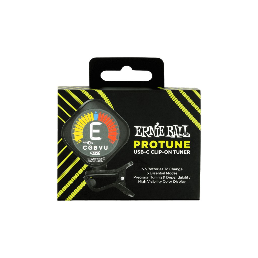 Afinador Ernie Ball Clip-ON Protune USB-C - P09627 foto 2