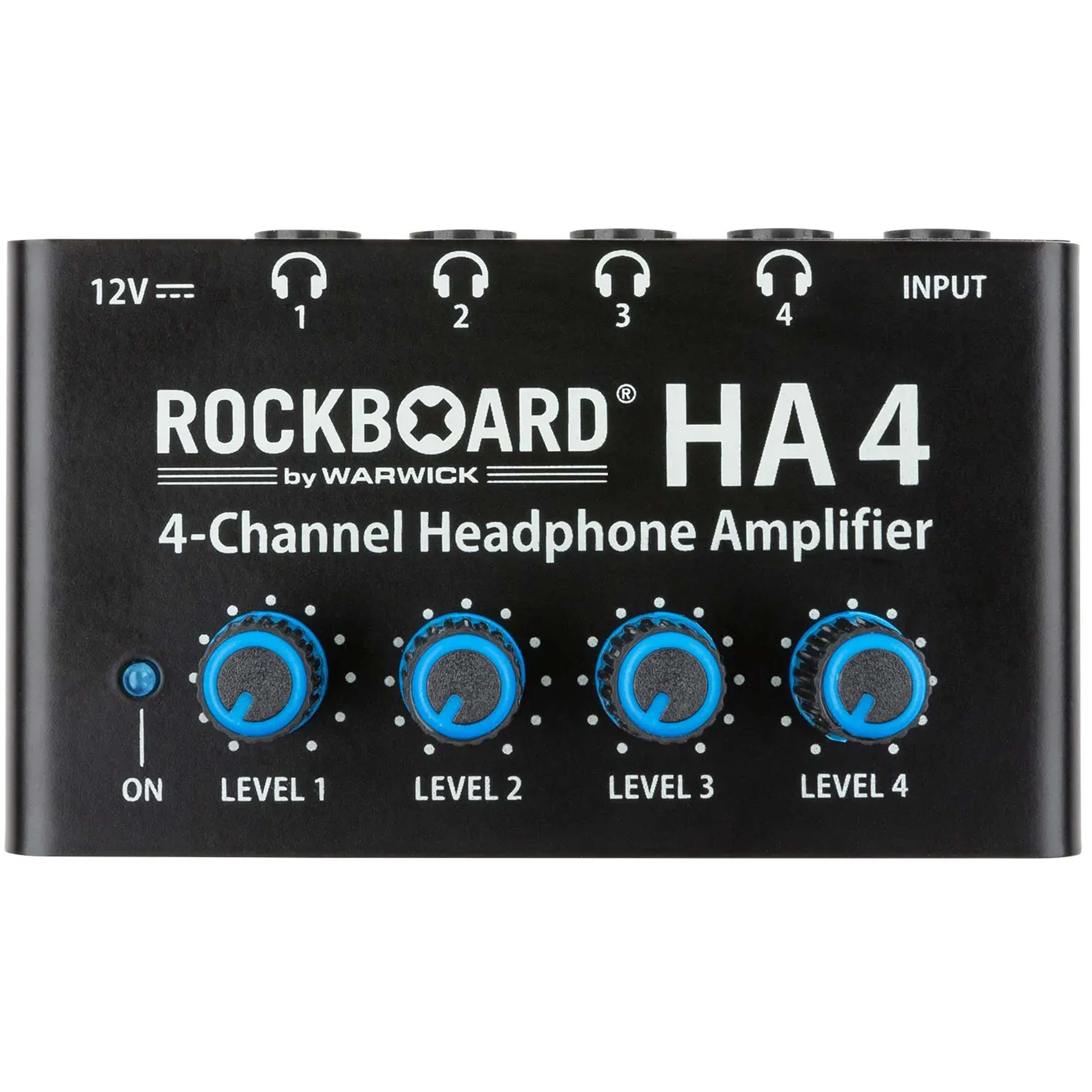 Amplificador de audífonos Rockboard HA4 - 4 canales foto 5