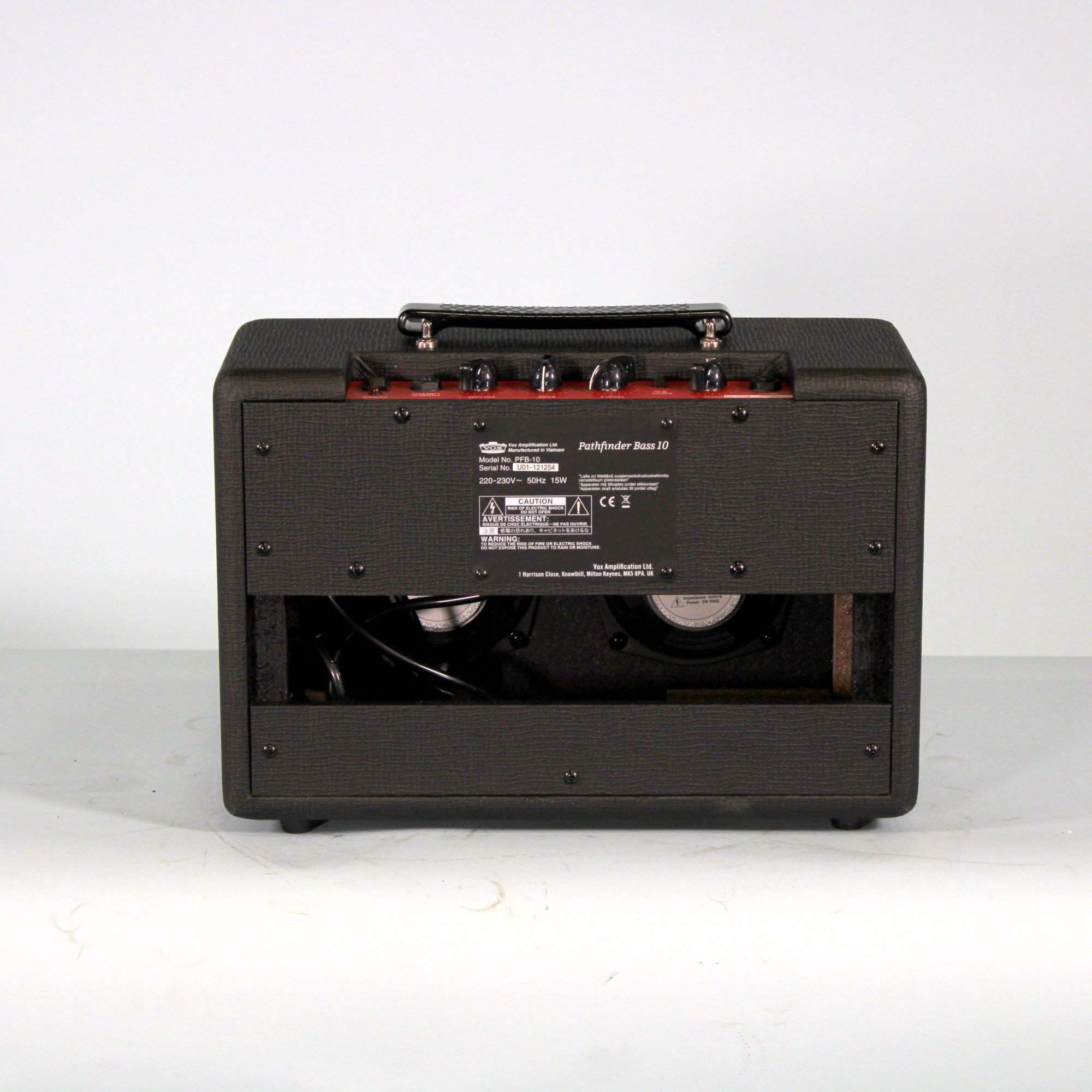 Amplificador de bajo Vox PATHFINDER 10 Openbox foto 2