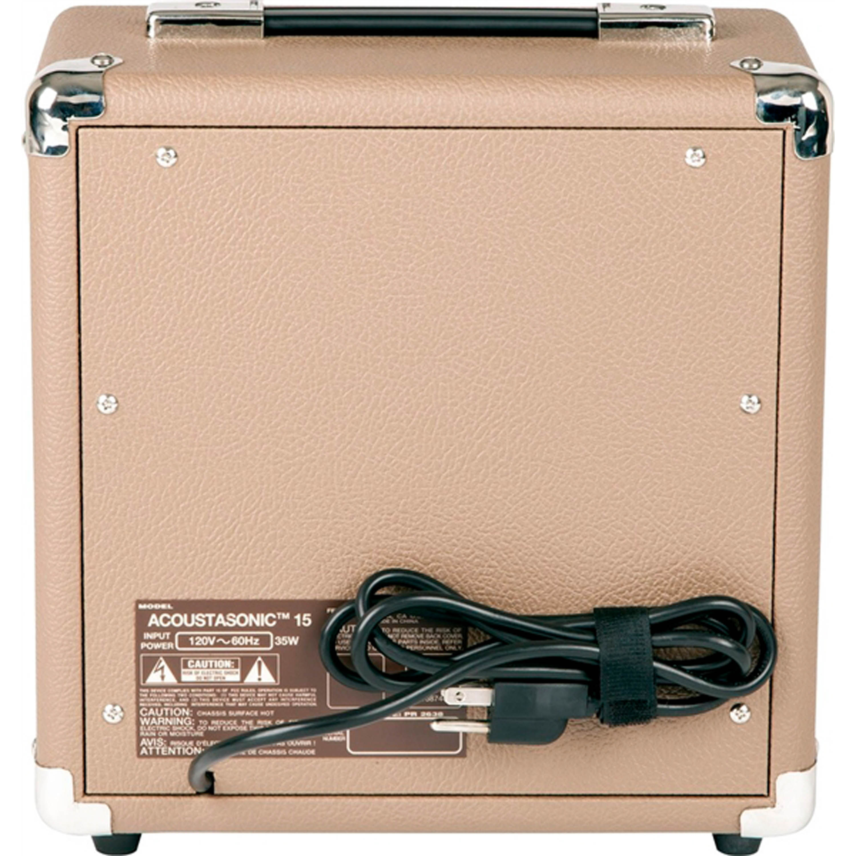 Amplificador de guitarra acústica Fender Acoustasonic™ 15 foto 3