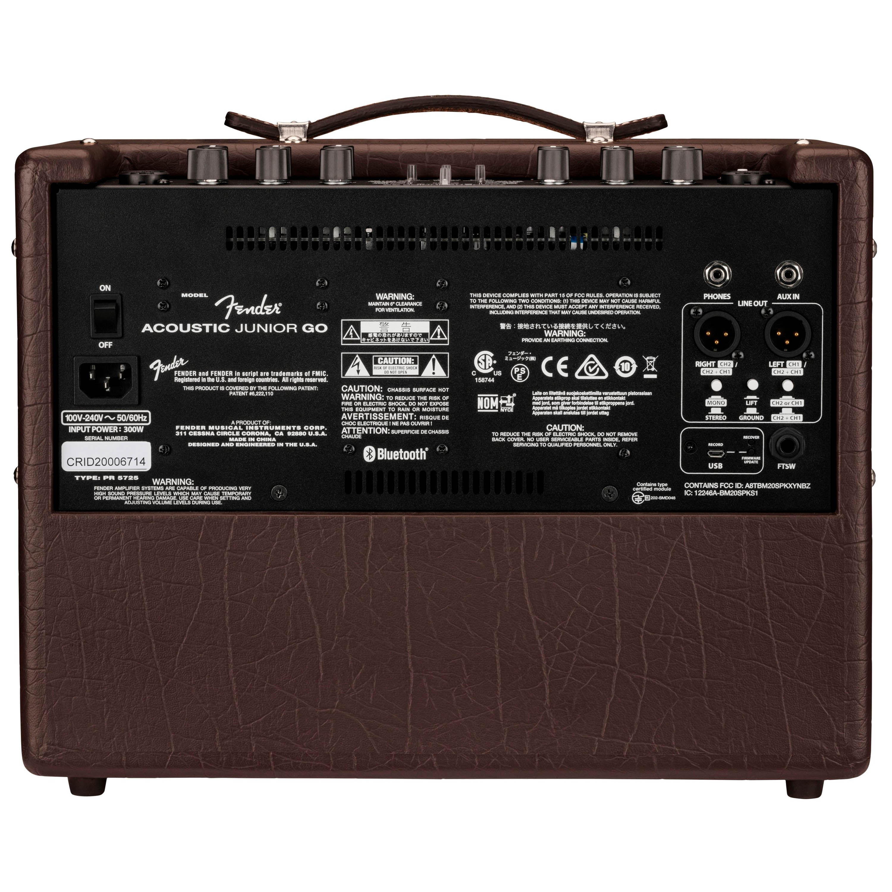 Amplificador de guitarra acústica Fender Acoustic Junior Go foto 4