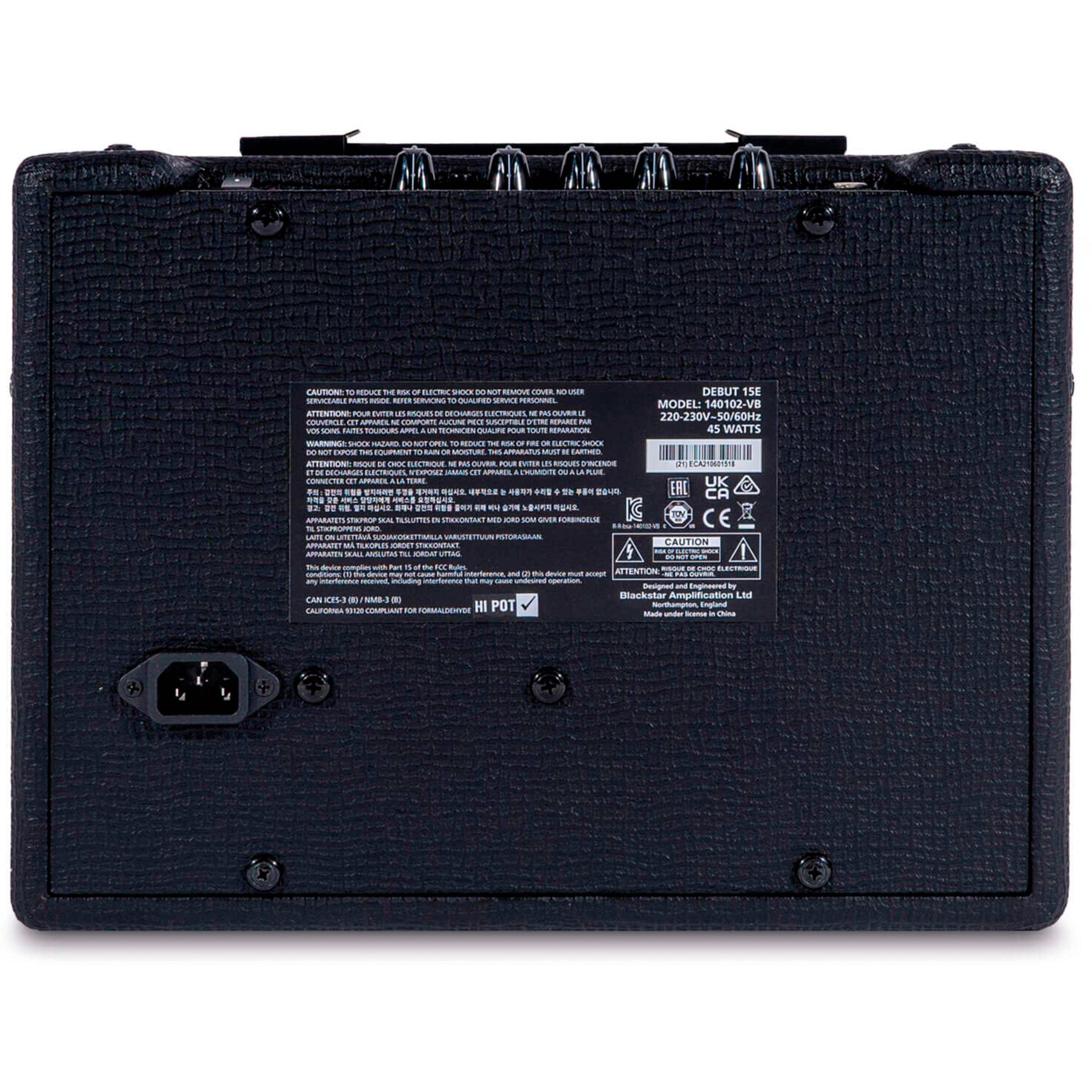 Amplificador de guitarra Blackstar Debut 15E - Black foto 4