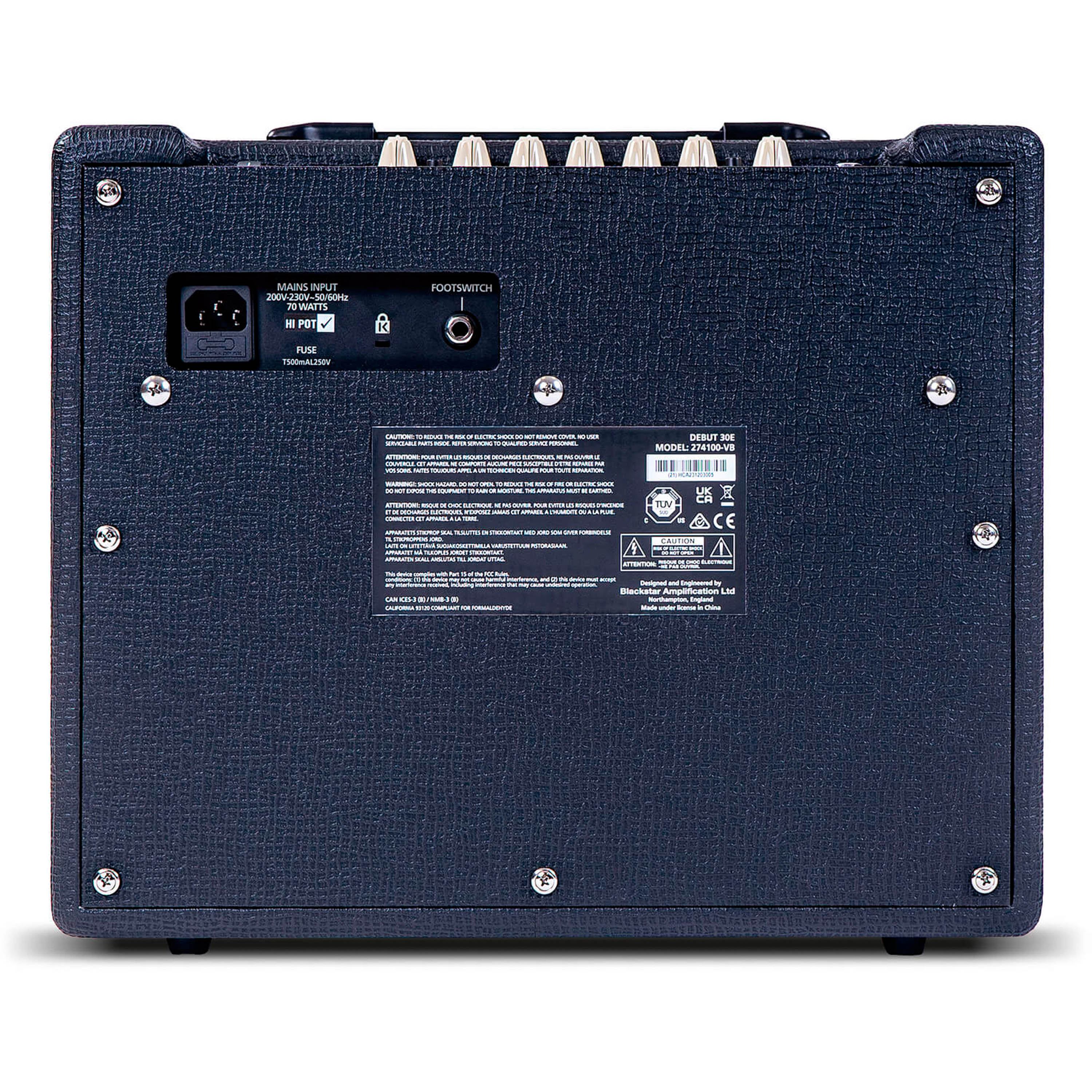Amplificador de guitarra Blackstar Debut 30E - Black foto 5
