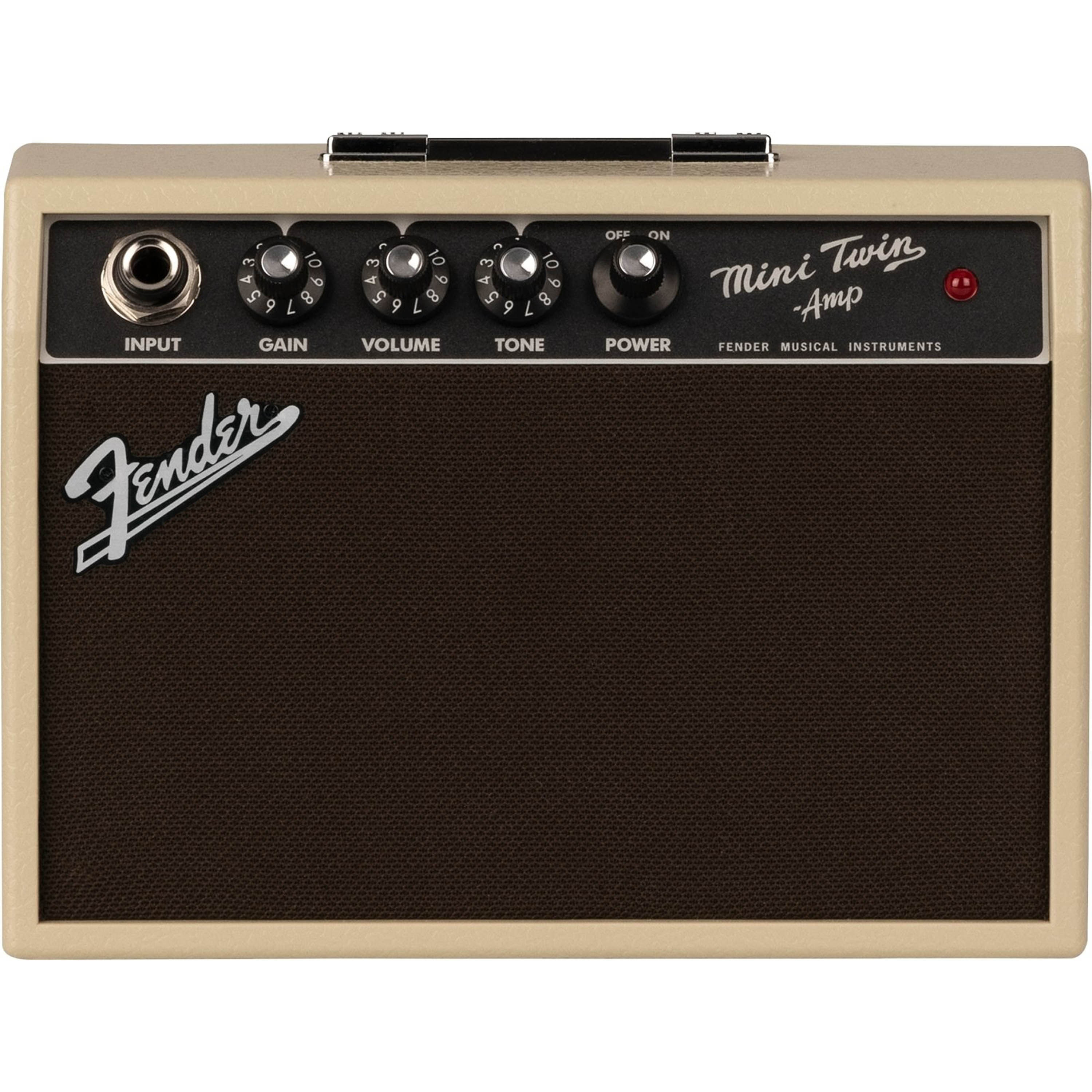 Amplificador de guitarra eléctrica Fender Mini '65 Twin Amp Blonde