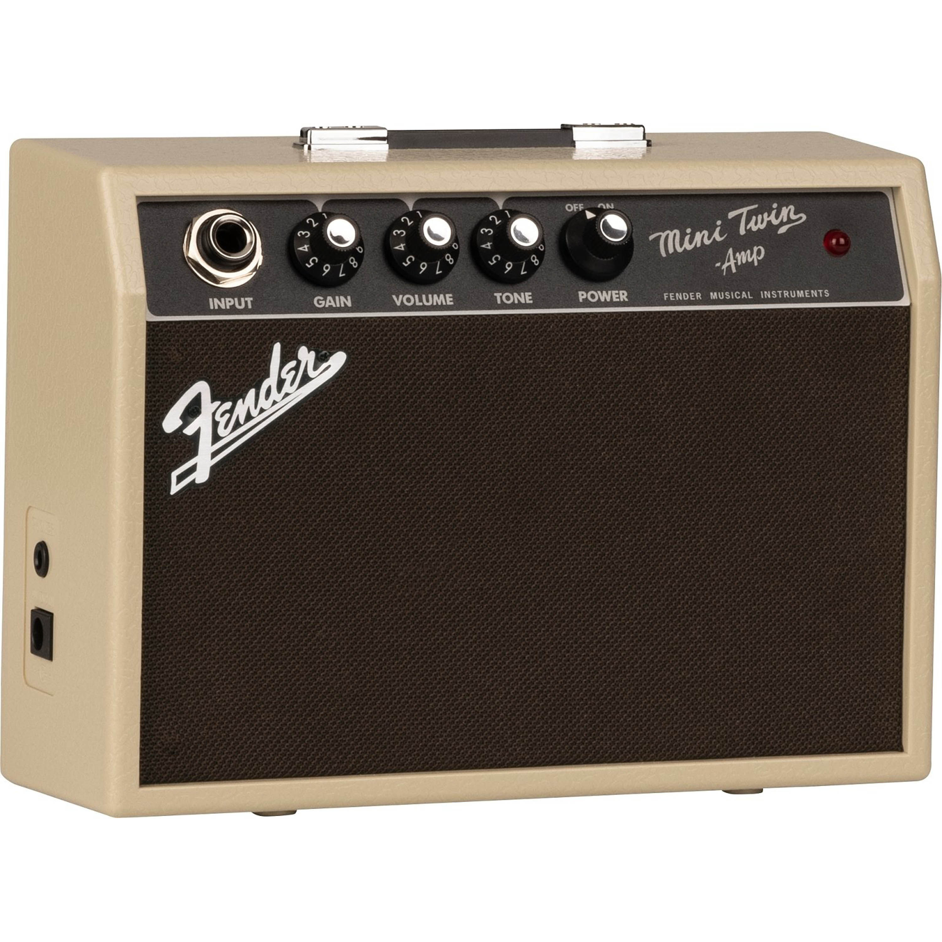 Amplificador de guitarra eléctrica Fender Mini '65 Twin Amp Blonde foto 3