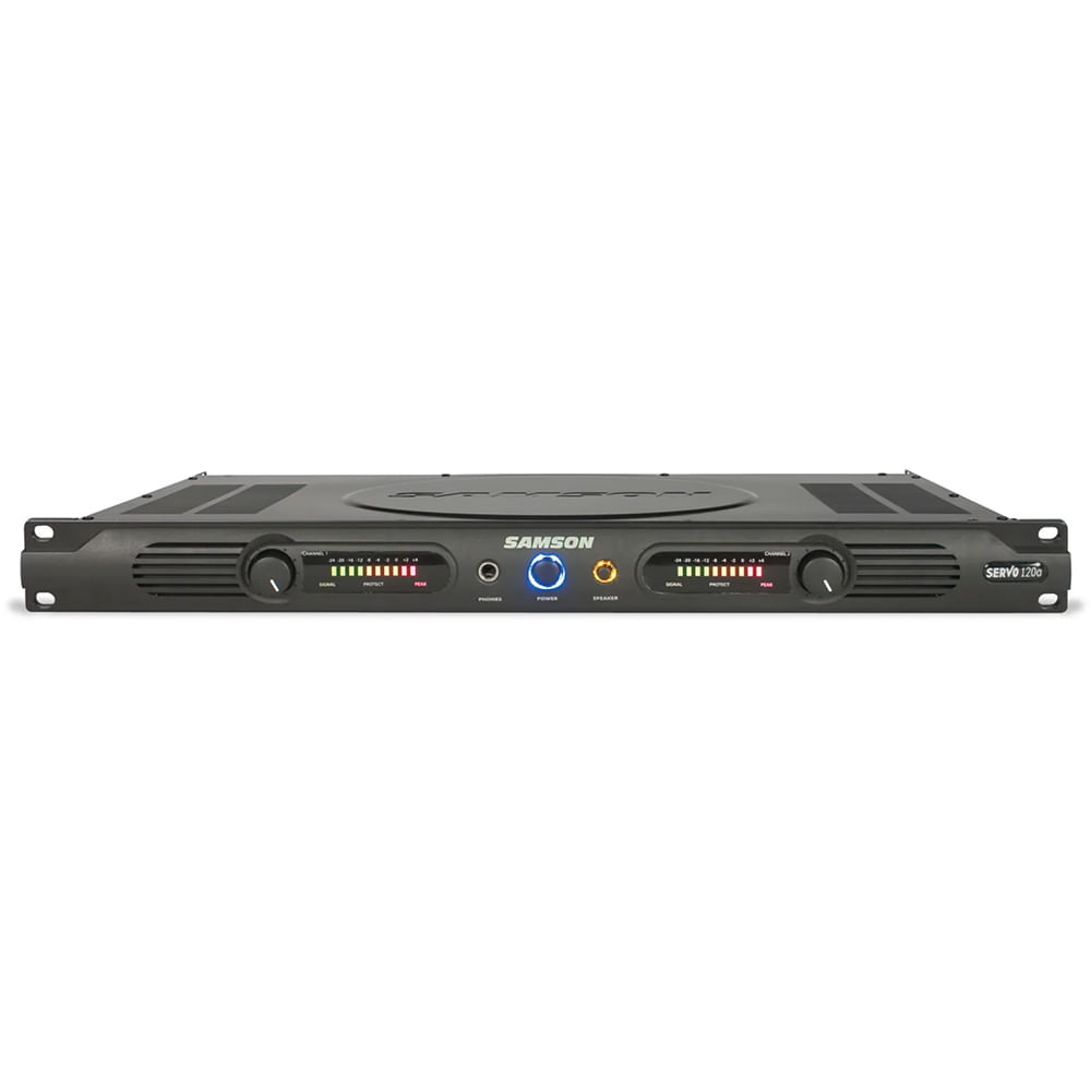Amplificador de potencia Samson SERVO 120A - 120 watts