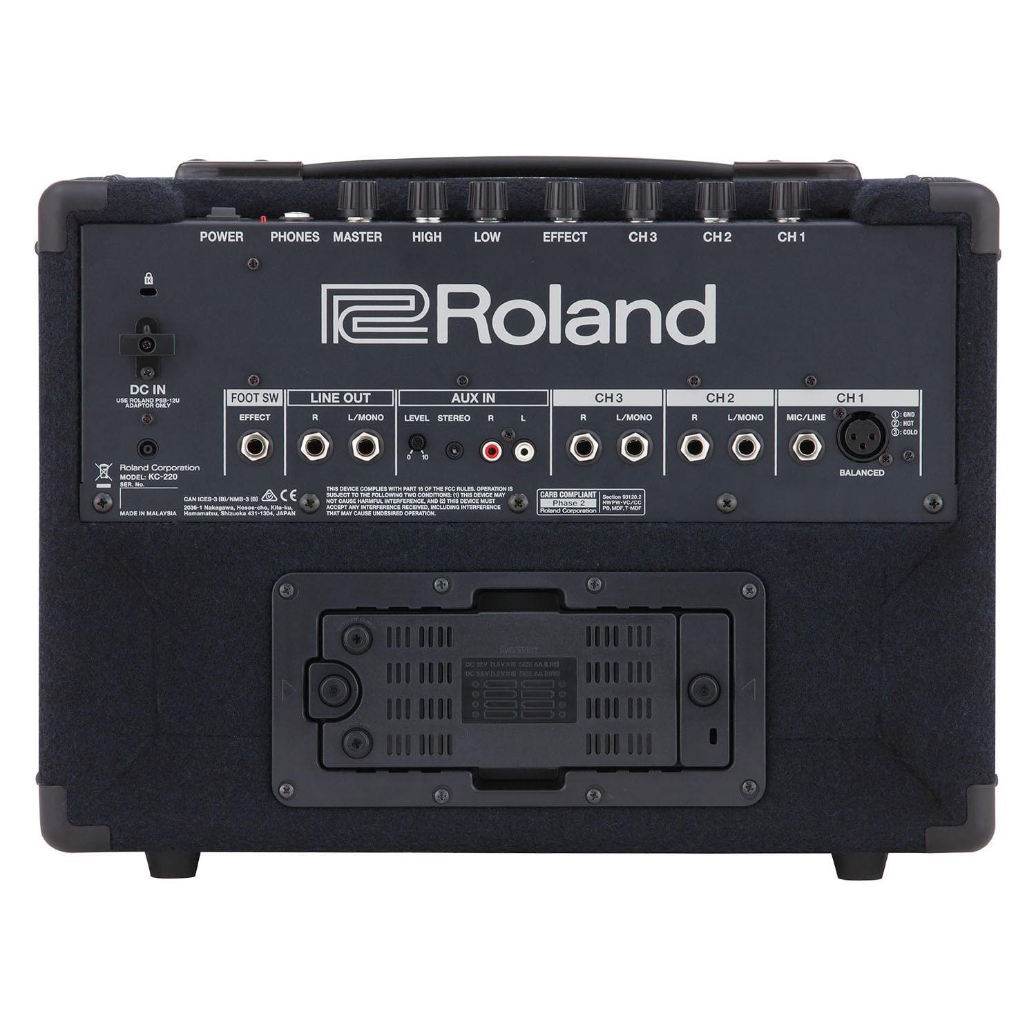 Amplificador para teclado Roland KC-220 - 30W foto 3