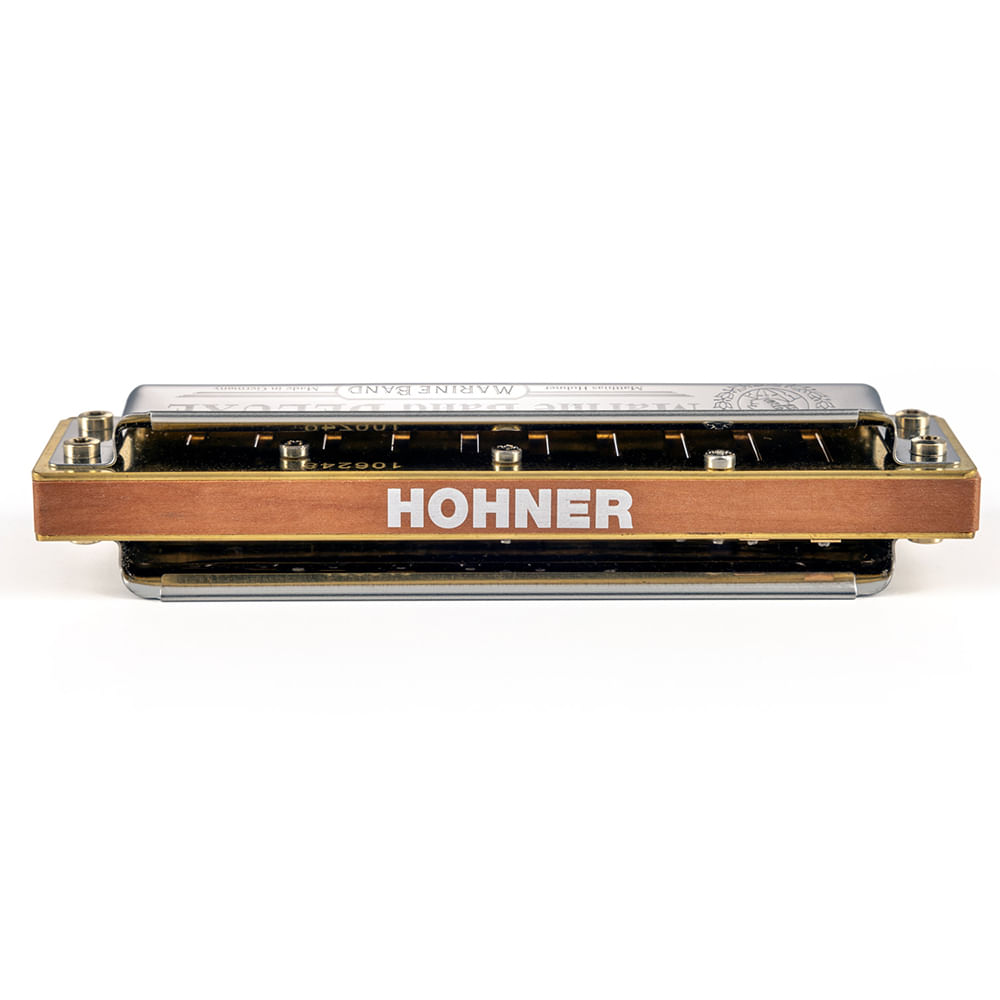 Armónica Diatónica Ab Hohner Marine Band Deluxe M200509P foto 4