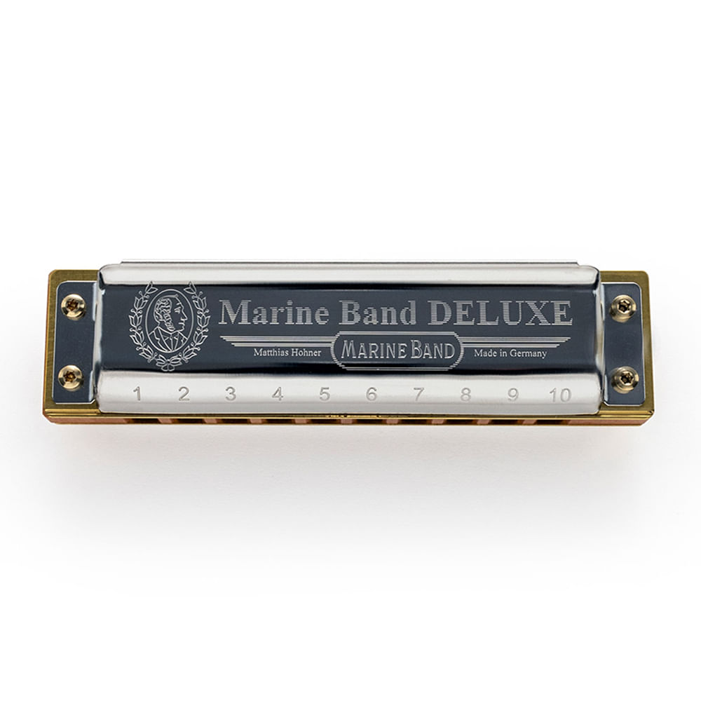 Armónica Diatónica Ab Hohner Marine Band Deluxe M200509P foto 5