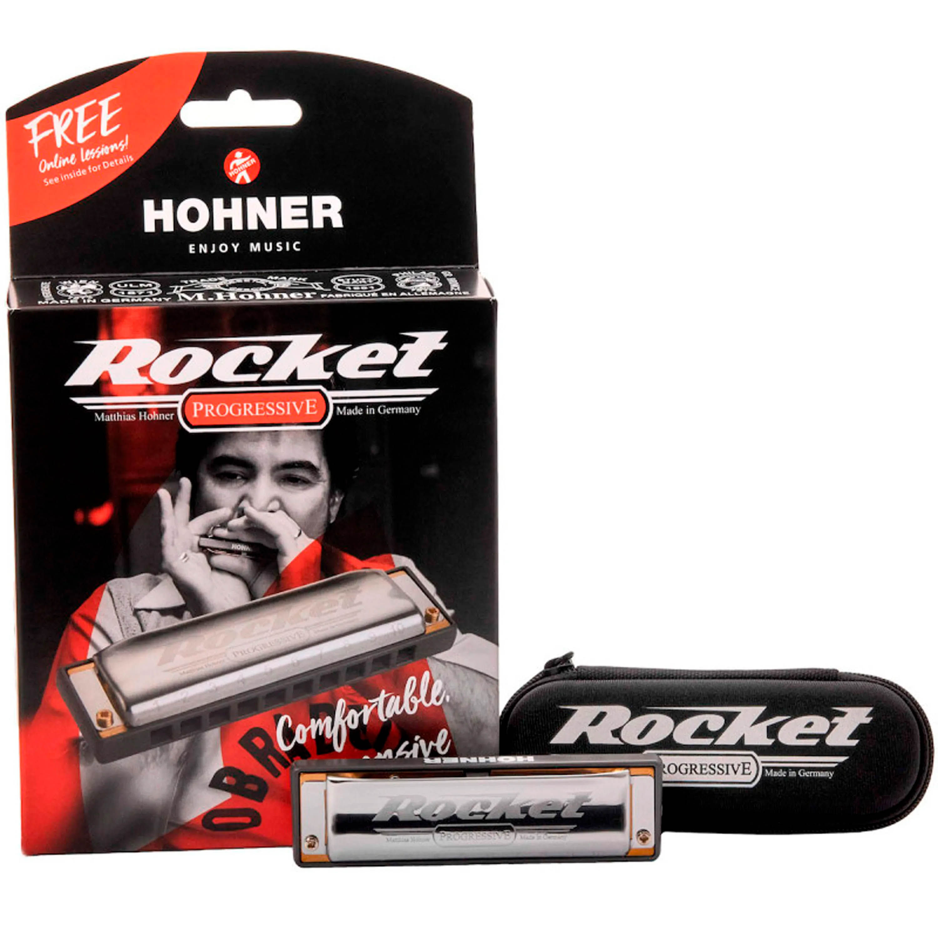 Armónica Hohner Rocket diatónica Bb foto 4
