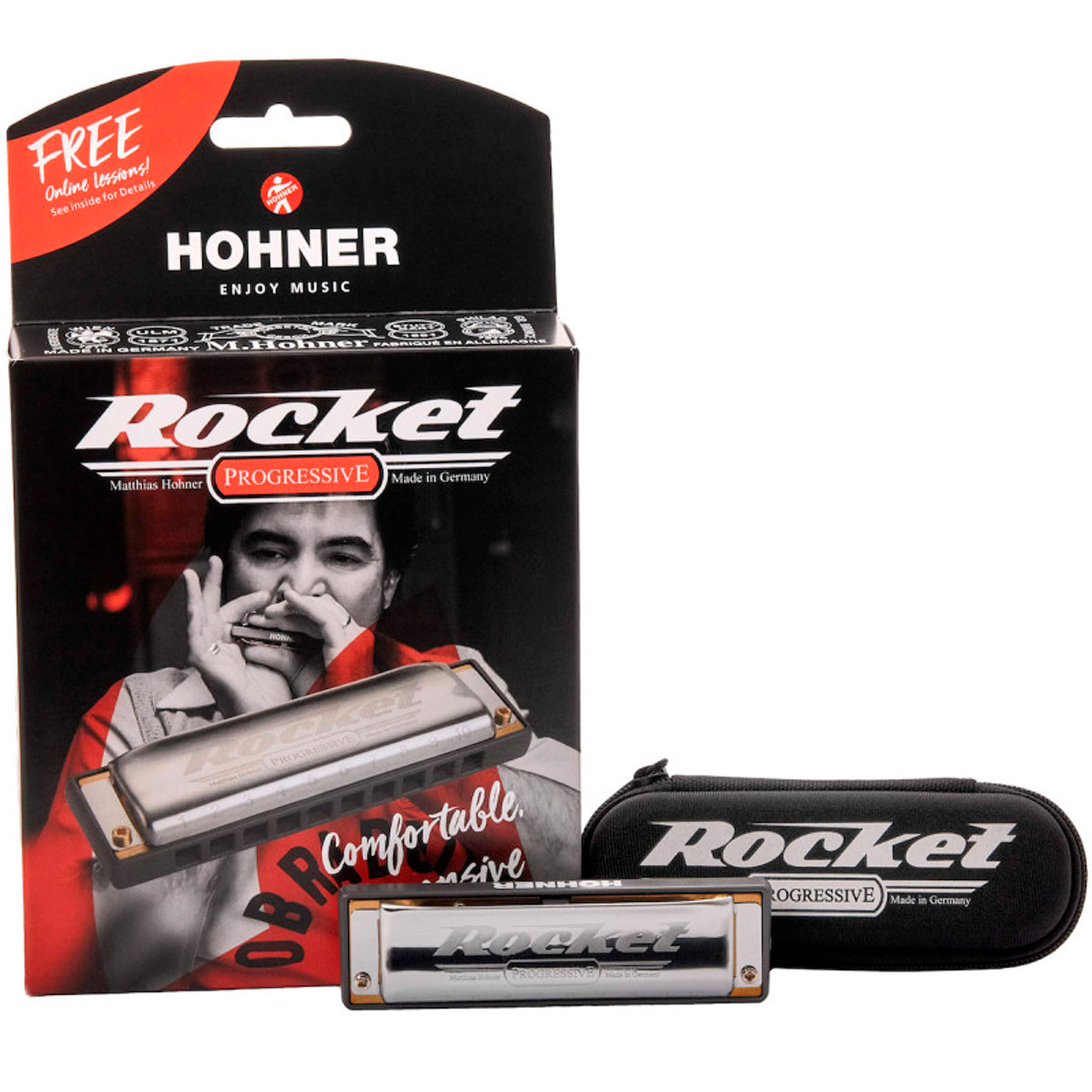 Armónica Hohner Rocket diatónica D foto 4