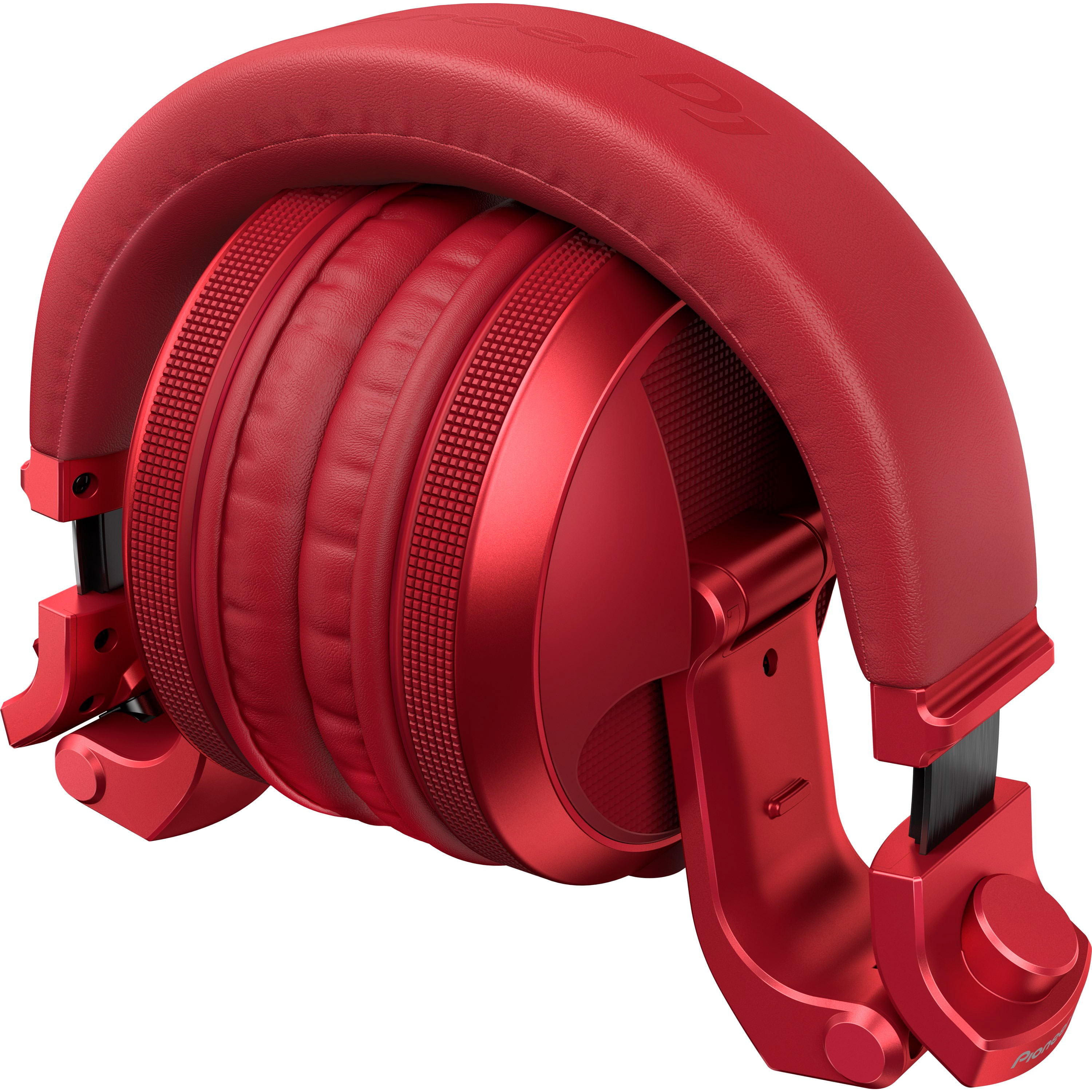 Audífonos Dj Pioneer DJ HDJ-X5BT R color rojo foto 4