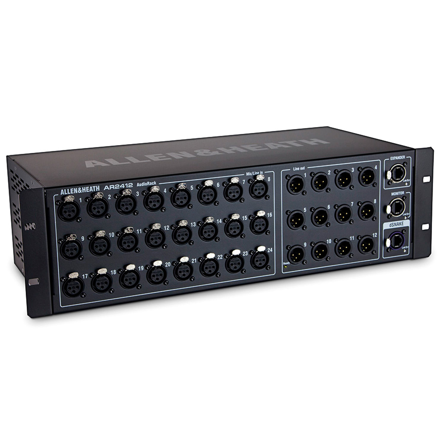Audiorack Allen & Heath GLD-AR2412 para mixer digital GLD-80 o GLD-112 foto 3