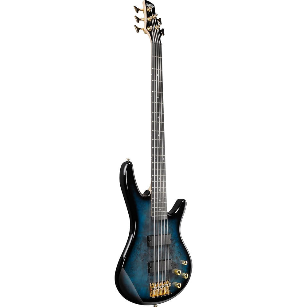 Bajo Eléctrico 5 Cuerdas Ibanez GSR205PC - Transparent Marine Burst foto 3