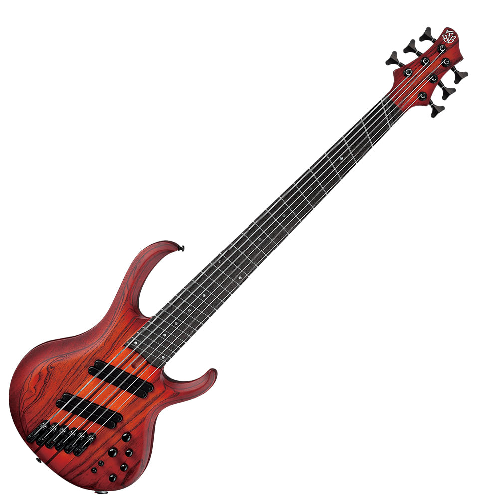 Bajo Eléctrico 6 Cuerdas Ibanez BTB Workshop BTB866MS - Brown Topaz Burst Flat