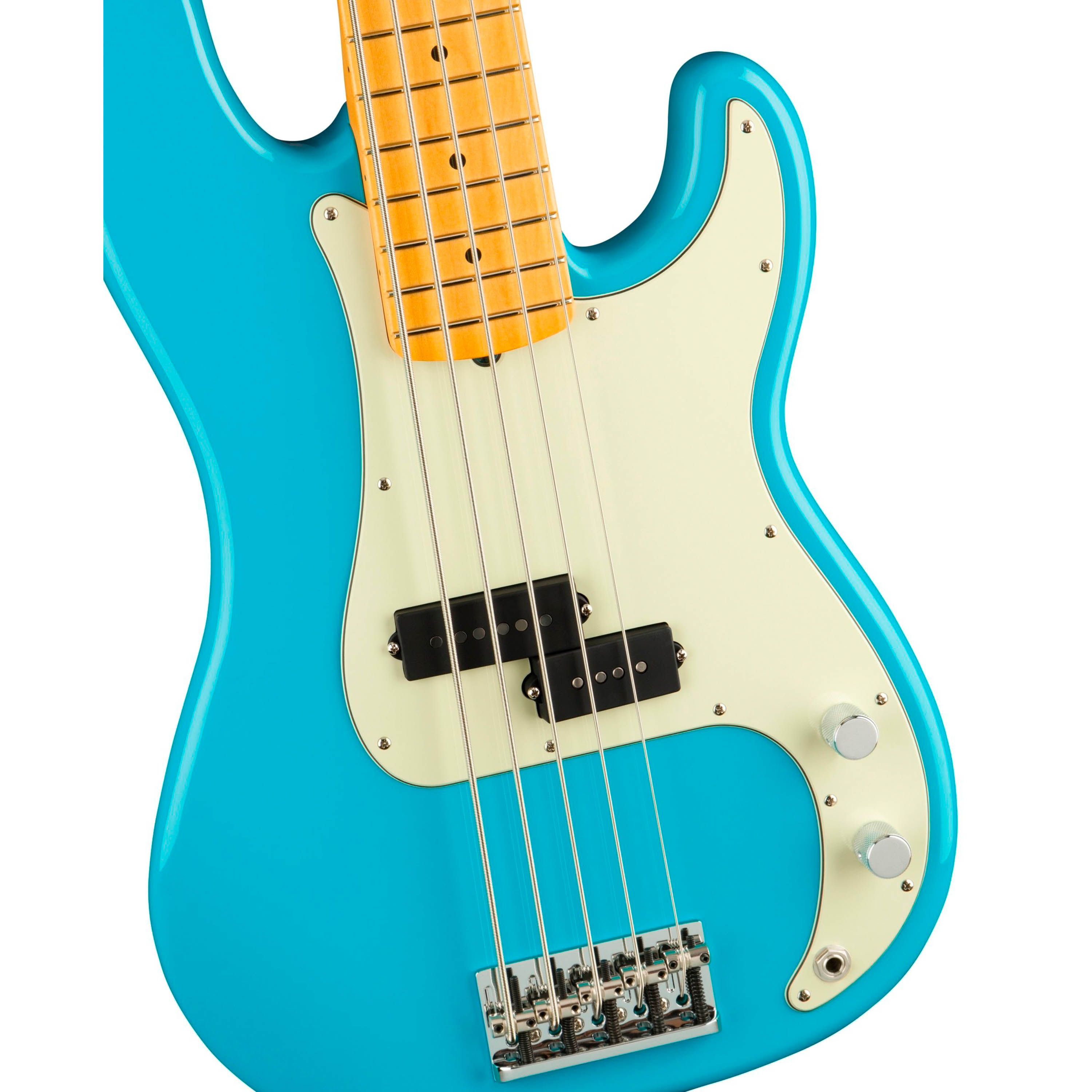 Bajo eléctrico Fender American Professional II Precision Bass® V Maple - Miami Blue foto 5