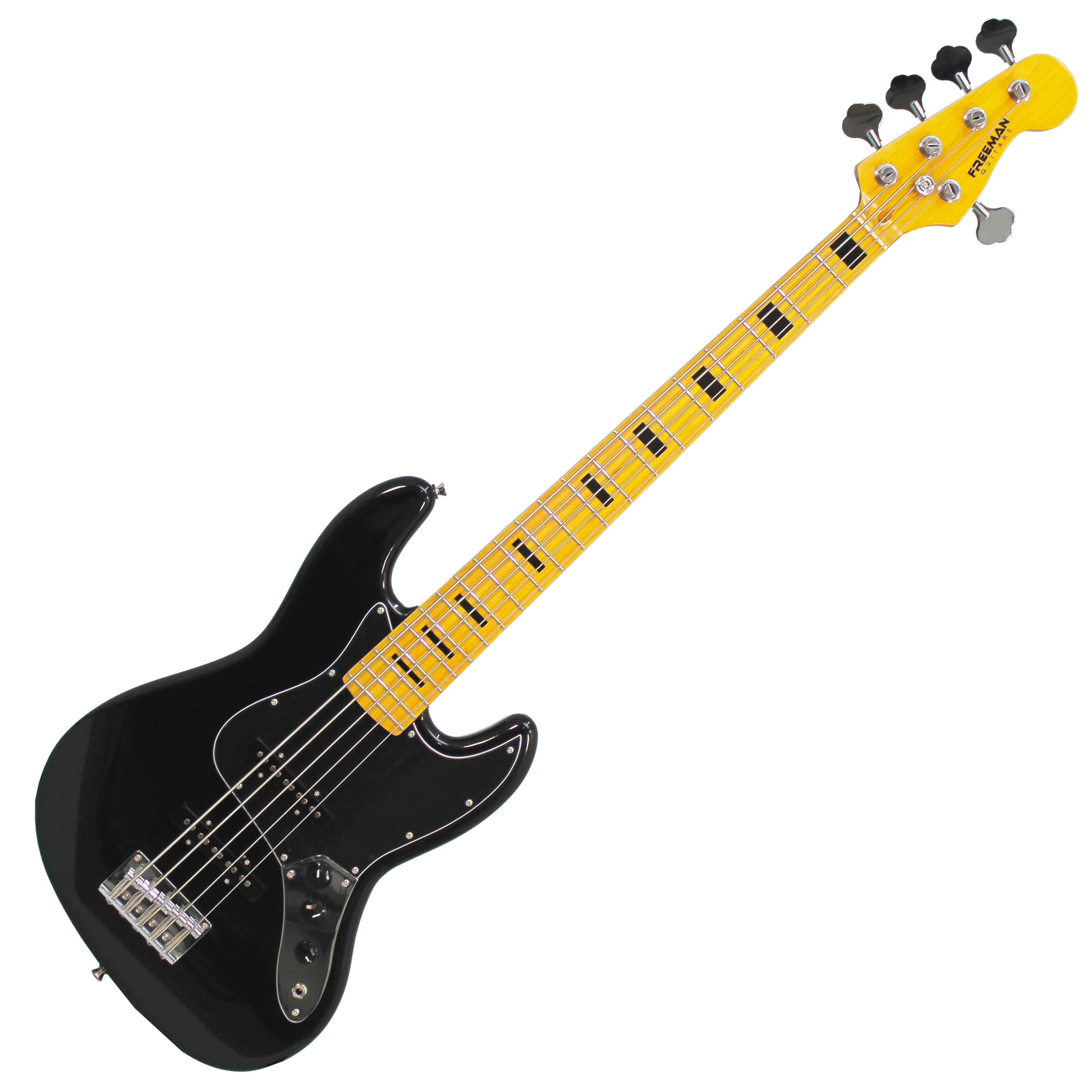 Bajo Eléctrico 5 Cuerdas Freeman Jazz Bass JB5MP - Negro