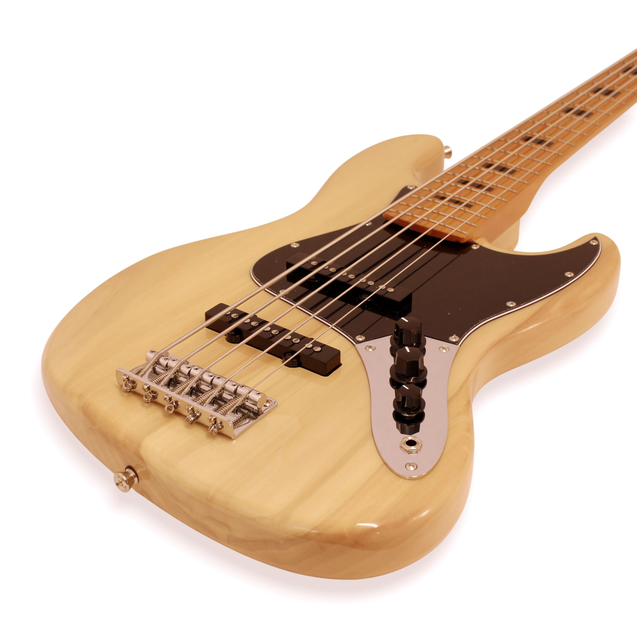 Bajo Eléctrico 5 Cuerdas Freeman Jazz Bass JB5MP - Natural foto 5
