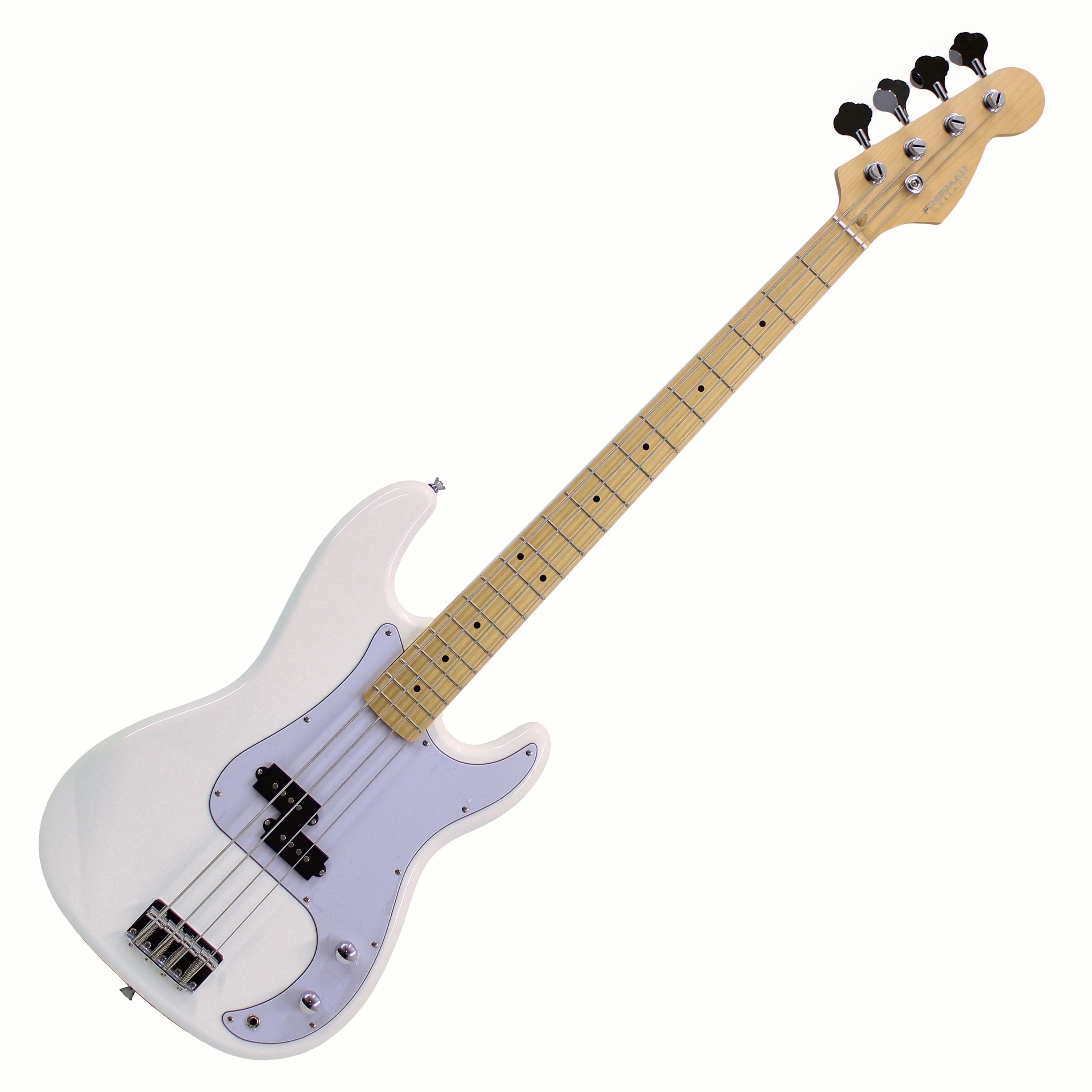 Bajo Eléctrico Freeman Precision Bass SPB-304 - Blanco