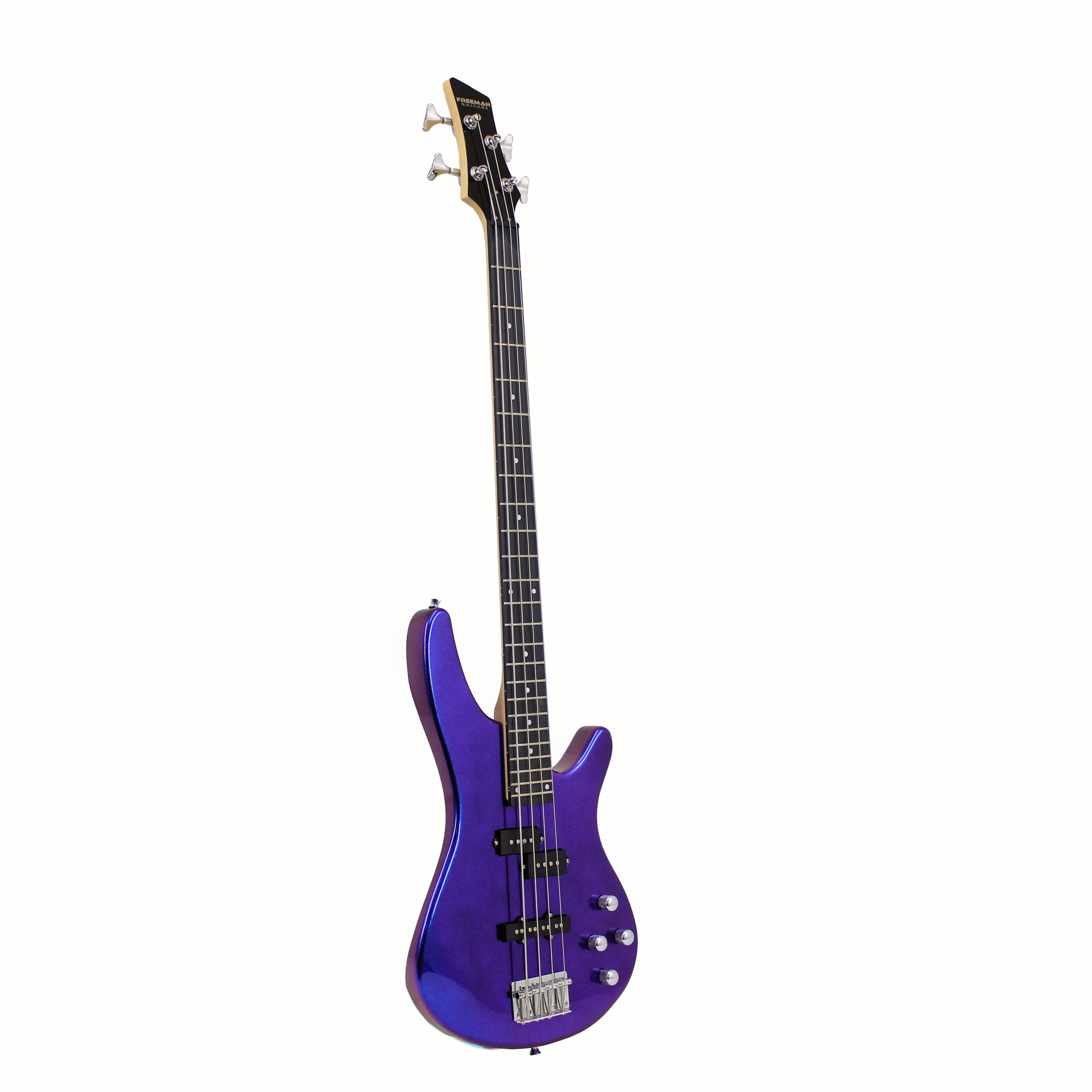 Bajo Eléctrico Freeman Precision Bass SSB-2004 BCM - Blue Chameleon Sparkle foto 5