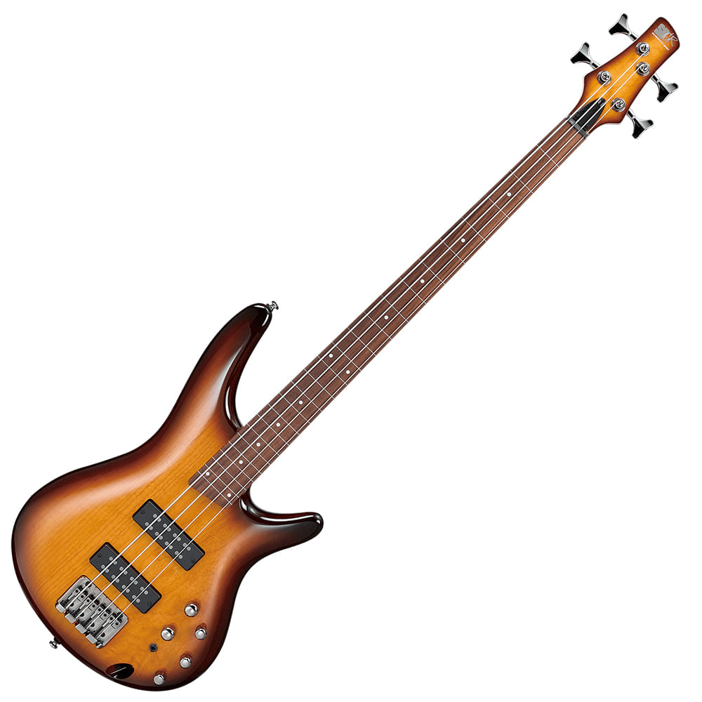 Bajo Eléctrico Fretless Ibanez SR Standard SR370EF BBT - Brown Burst