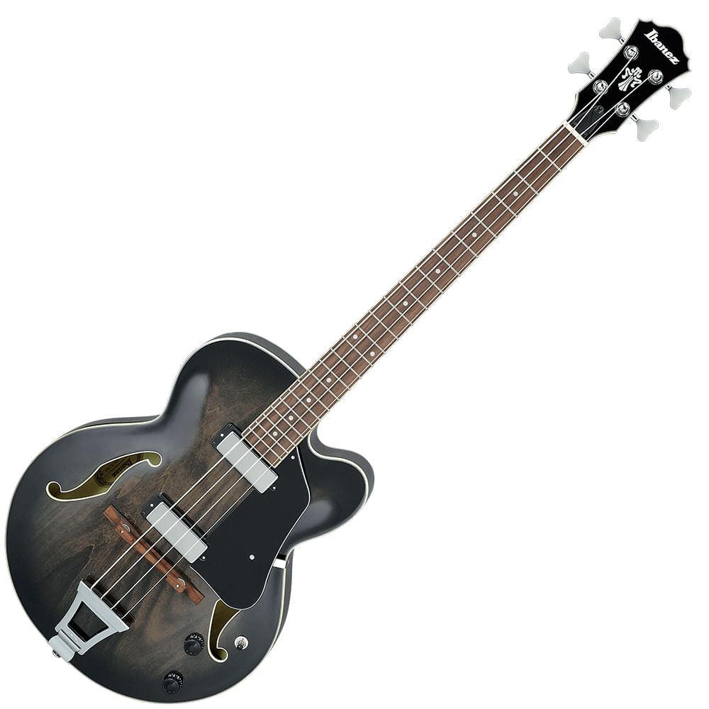 Bajo Eléctrico Hollow Body Ibanez AFB200 TKS - Transparent Black Sunburst