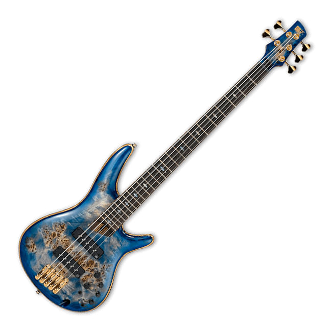 Bajo eléctrico Ibanez SR2605 5 cuerdas - Cerulean Blue Burst