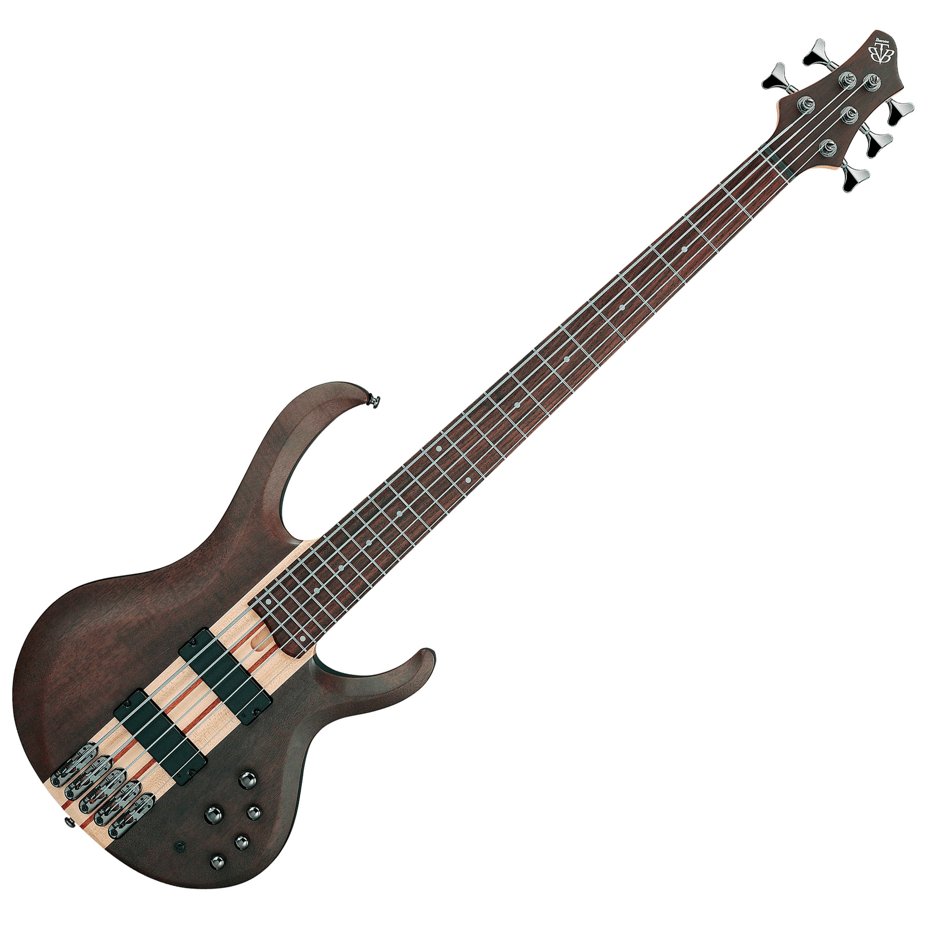 Bajo eléctrico Ibanez BTB605 - Transparent Gray Flat