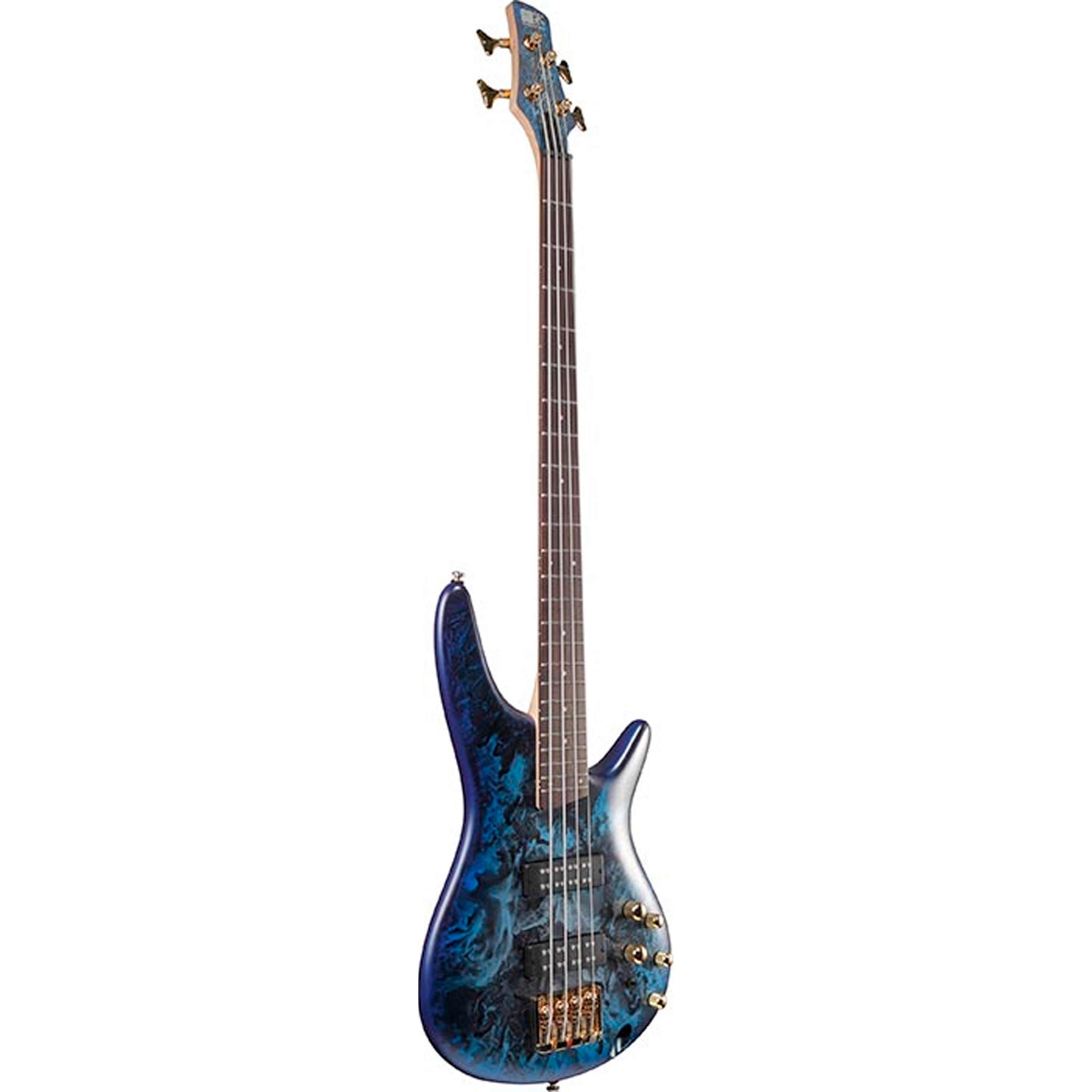 Bajo eléctrico Ibanez SR300EDX Cosmic Blue Frozen Matte foto 4