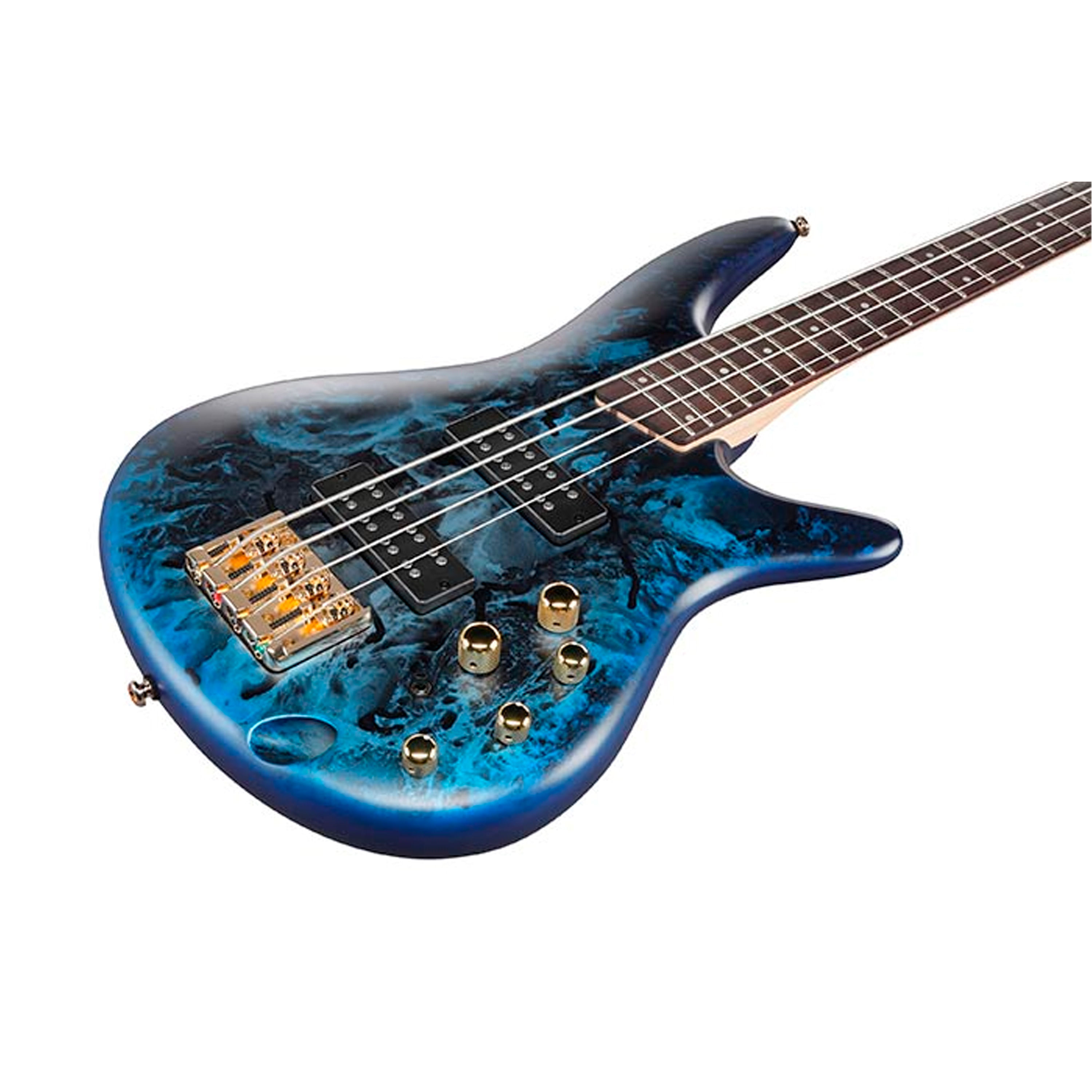 Bajo eléctrico Ibanez SR300EDX Cosmic Blue Frozen Matte foto 5