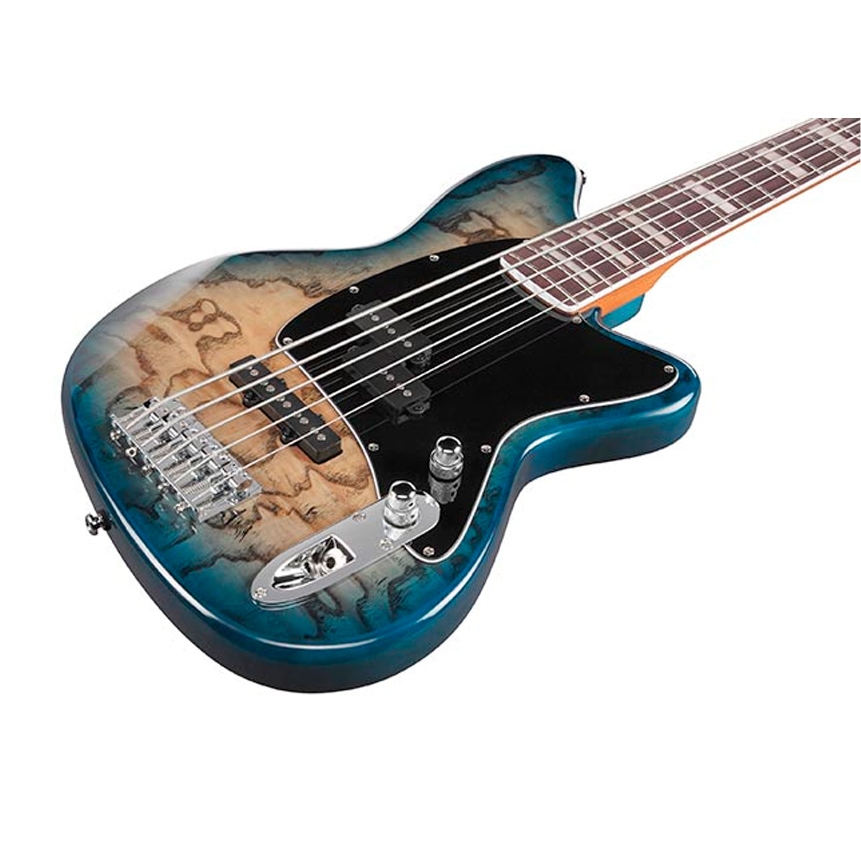 Bajo eléctrico Ibanez TMB405TA color Cosmic Blue Starburst foto 5