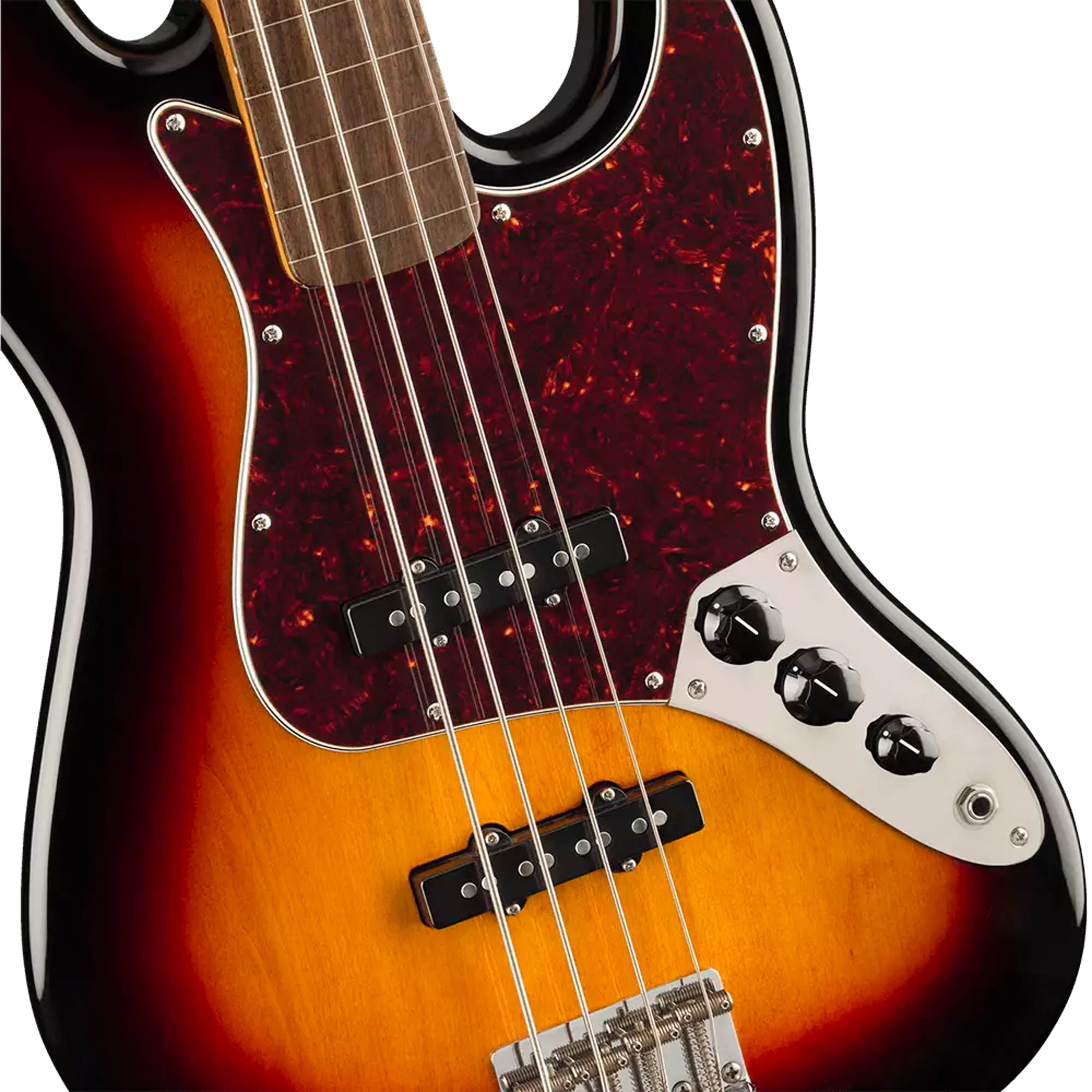 Bajo eléctrico Squier Classic Vibe 60´s Jazz Bass Fretless Laurel - 3 colors Sunburst foto 5