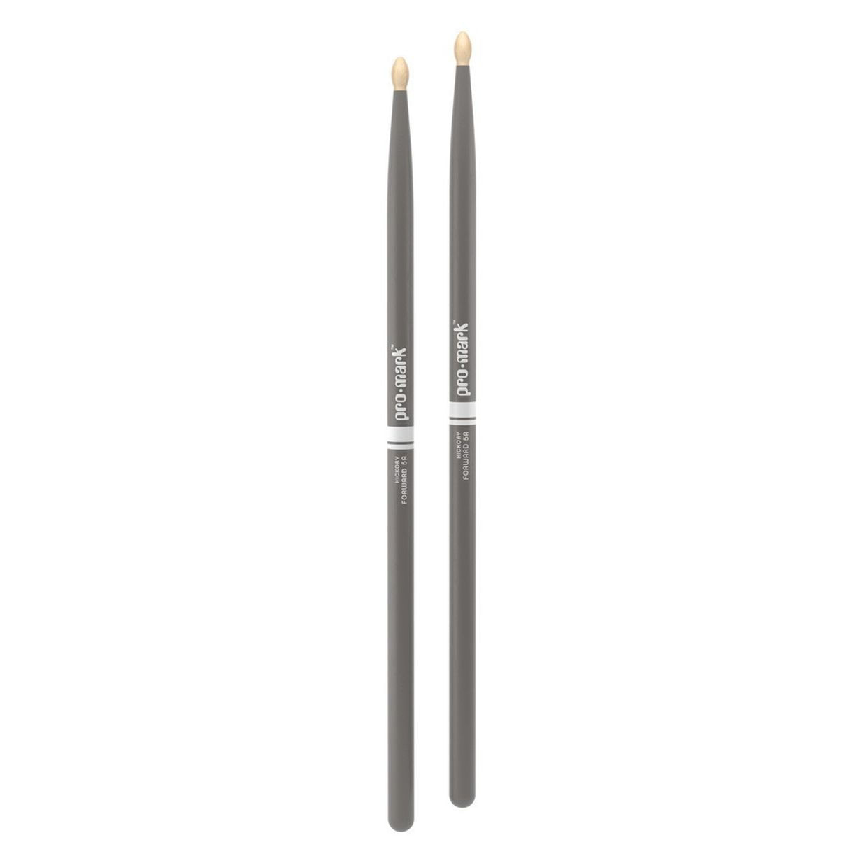 Baquetas ProMark 5A punta de madera color gris