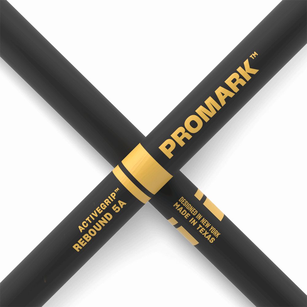 Baquetas ProMark 5A punta de madera Rebound Active Grip R5AAG foto 2