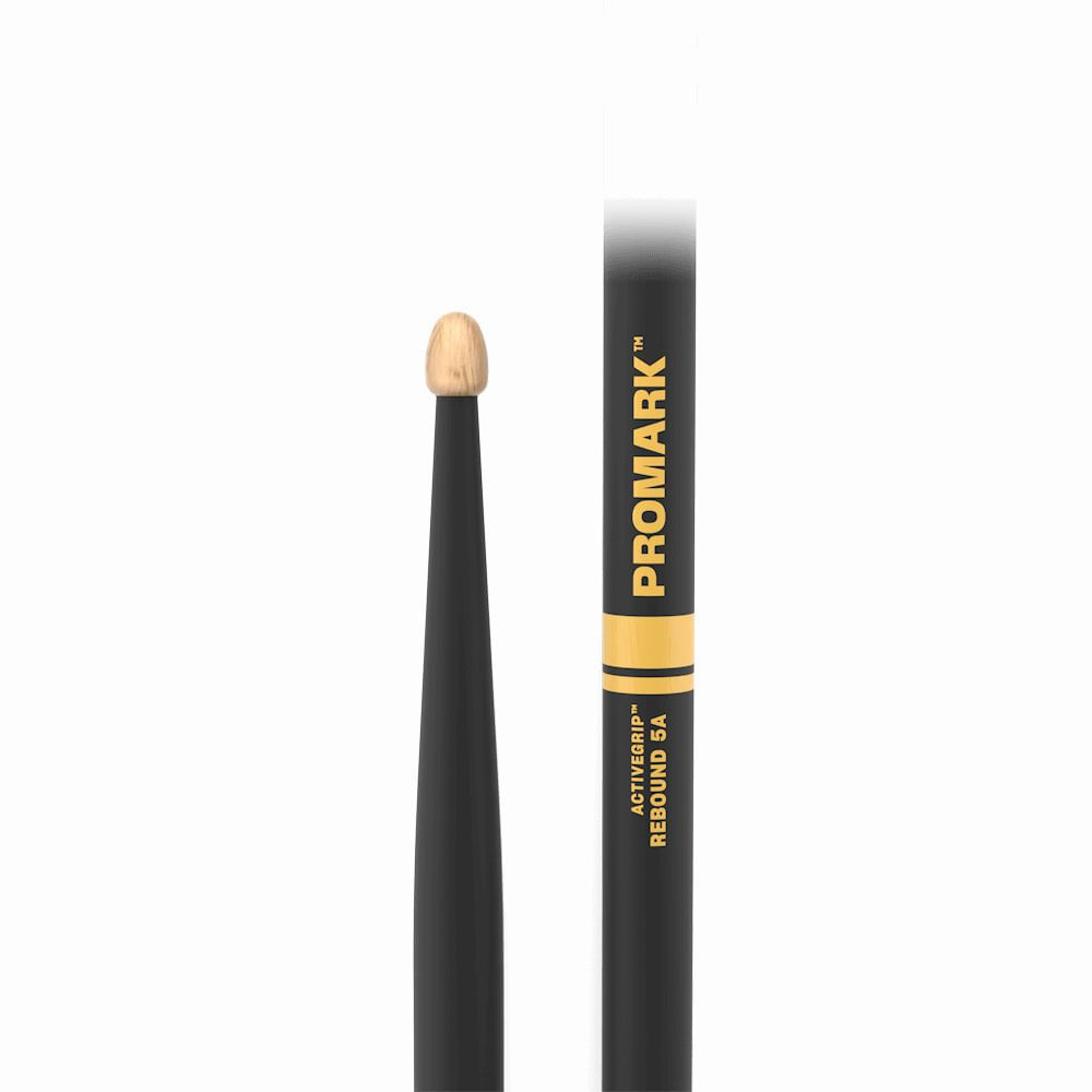 Baquetas ProMark 5A punta de madera Rebound Active Grip R5AAG foto 4