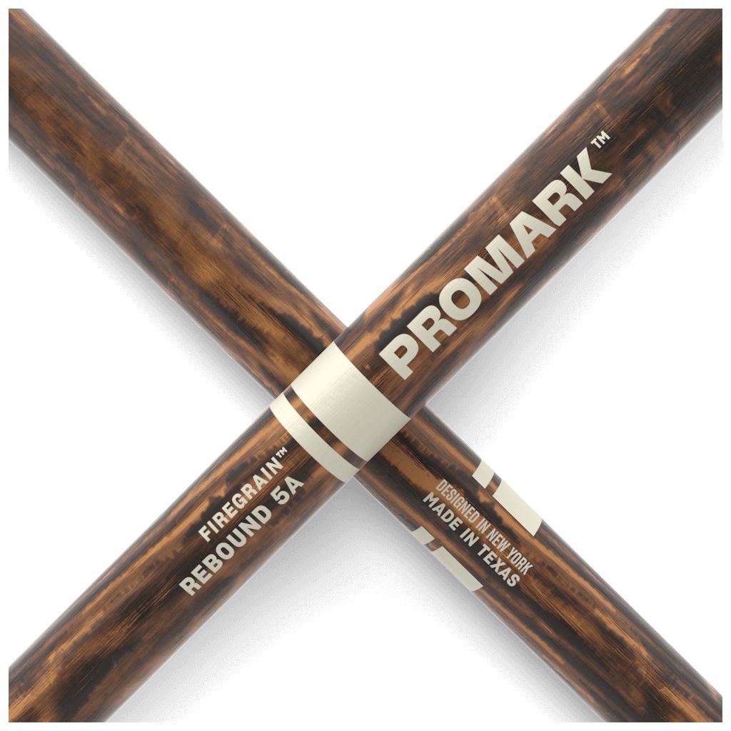 Baquetas ProMark 5A punta de madera Rebound Firegrain R5AFG foto 4