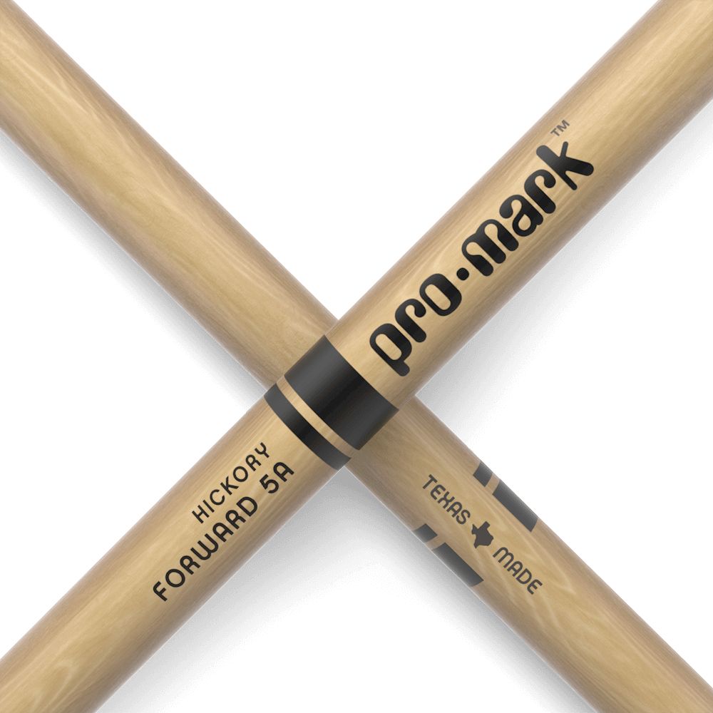 Baquetas ProMark 5A punta de nylon Forward Hickory foto 2