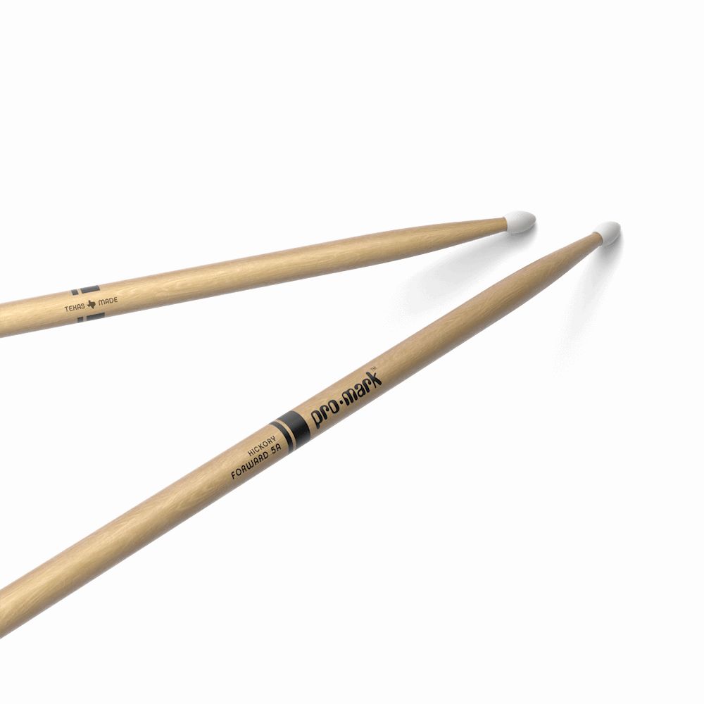 Baquetas ProMark 5A punta de nylon Forward Hickory foto 3