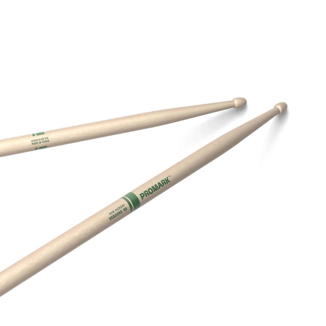 Baquetas ProMark 5B punta de madera Rebound Raw Hickory foto 2