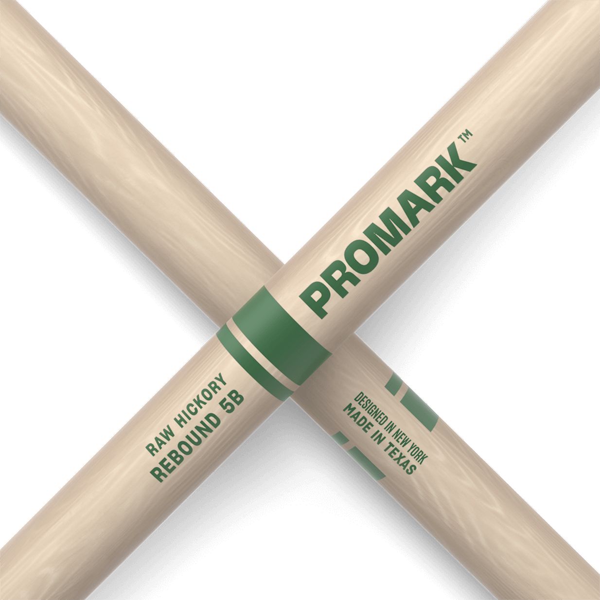Baquetas ProMark 5B punta de madera Rebound Raw Hickory foto 3